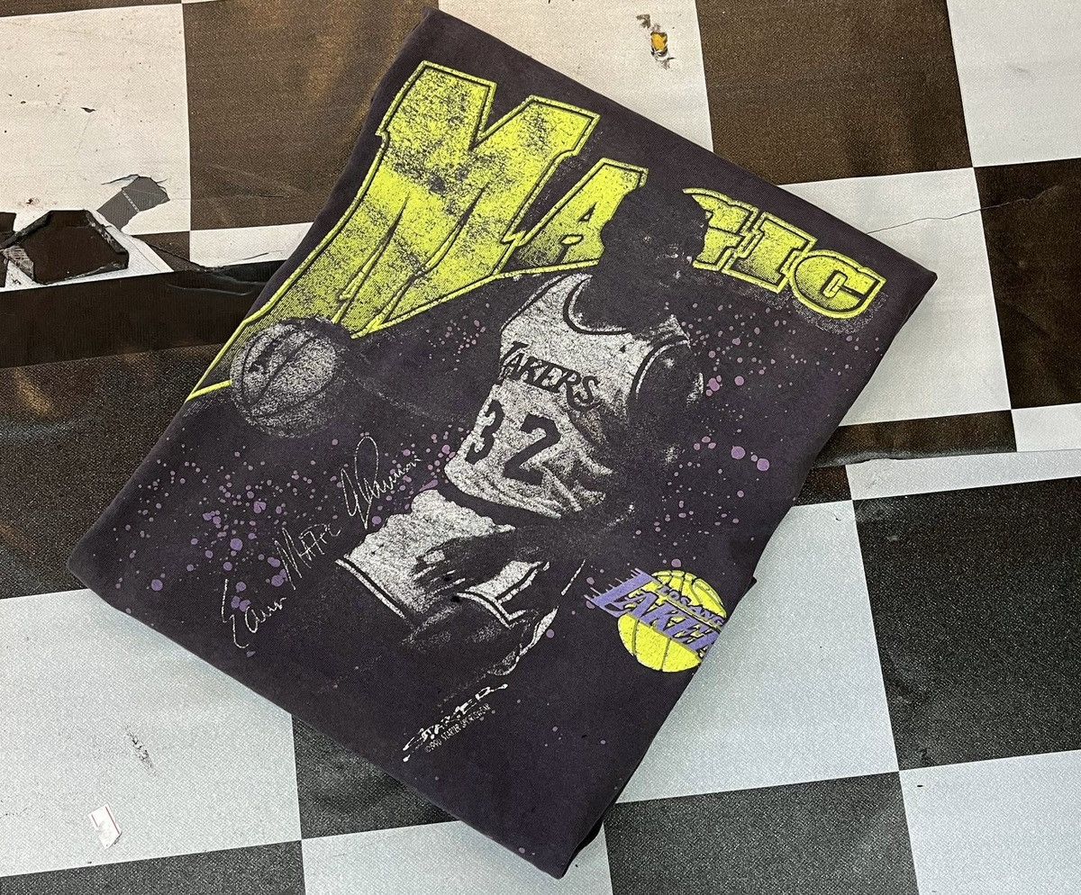 Starter VINTAGE FADED LAKER MAGIC JOHNSON Size US XL / EU 56 / 4 - 5 Thumbnail