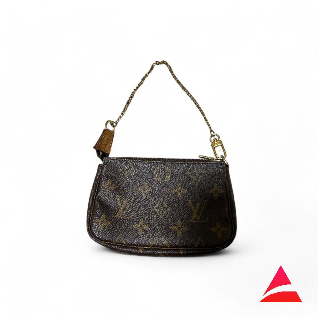Louis Vuitton Louis Vuitton - Pouch Sacoche Brown Monogram Accesoires Size ONE SIZE - 1 Thumbnail