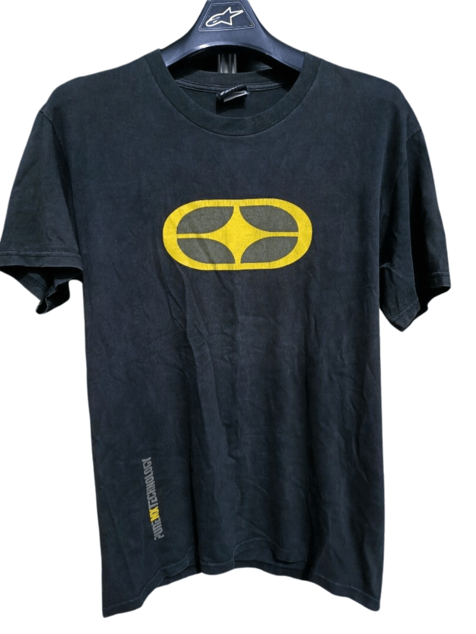 image of Vintage No Fear Shirt in Black, Men's (Size Medium)