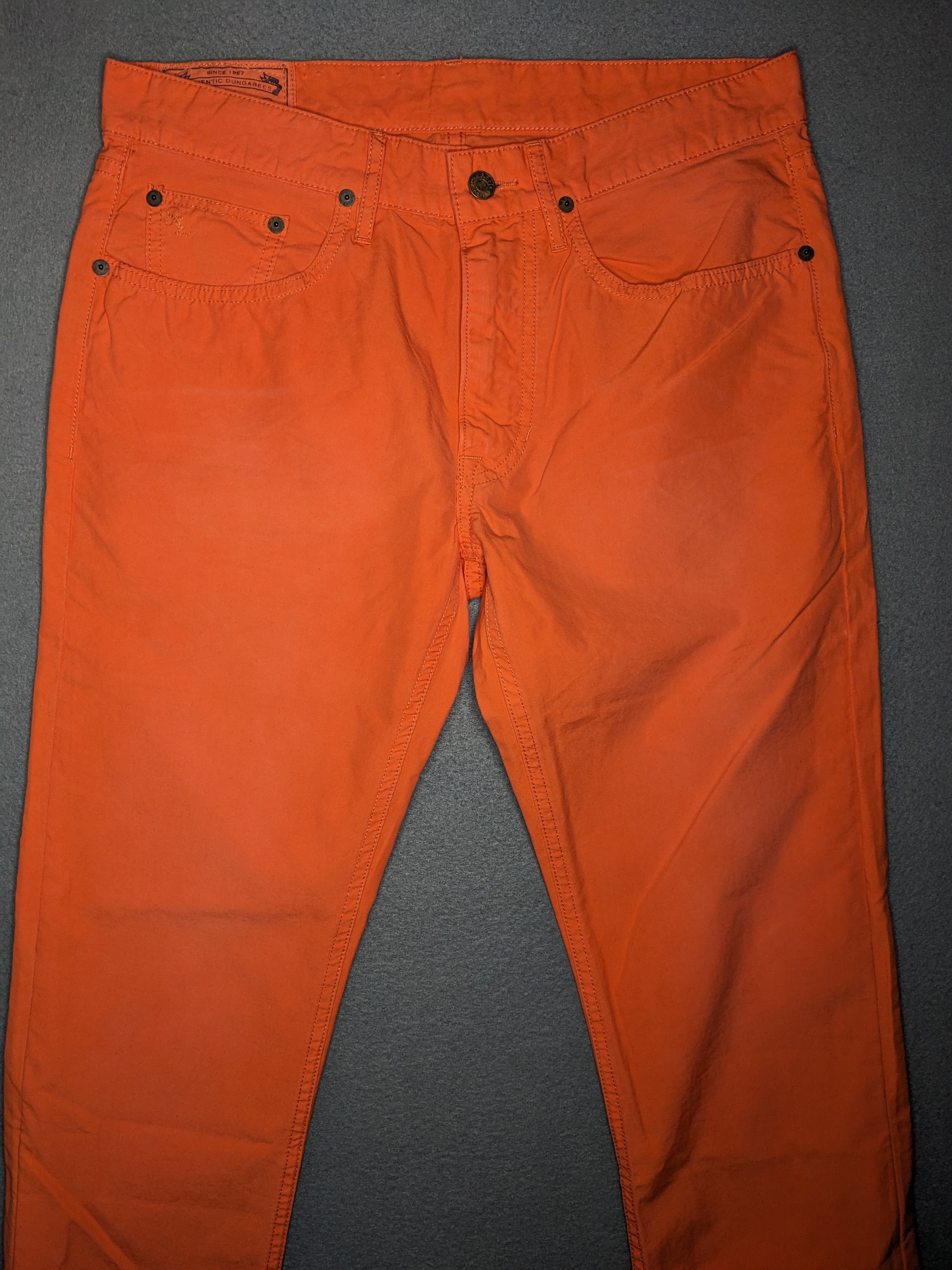 Polo Ralph Lauren Polo Ralph Lauren Pants 32x28 Varick Slim Straight Chino Size US 32 / EU 48 - 6 Thumbnail