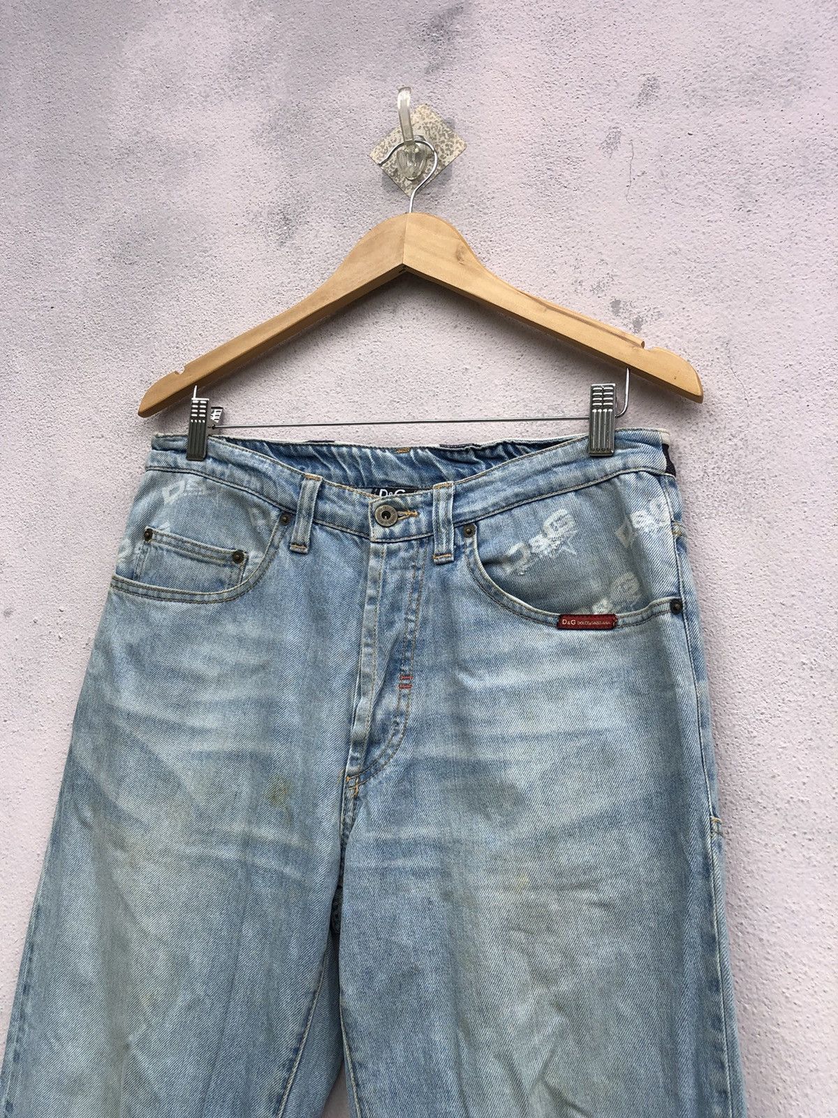 Dolce & Gabbana Dolce & Gabbana Multiy Logo Jeans Size US 30 / EU 46 - 4 Thumbnail