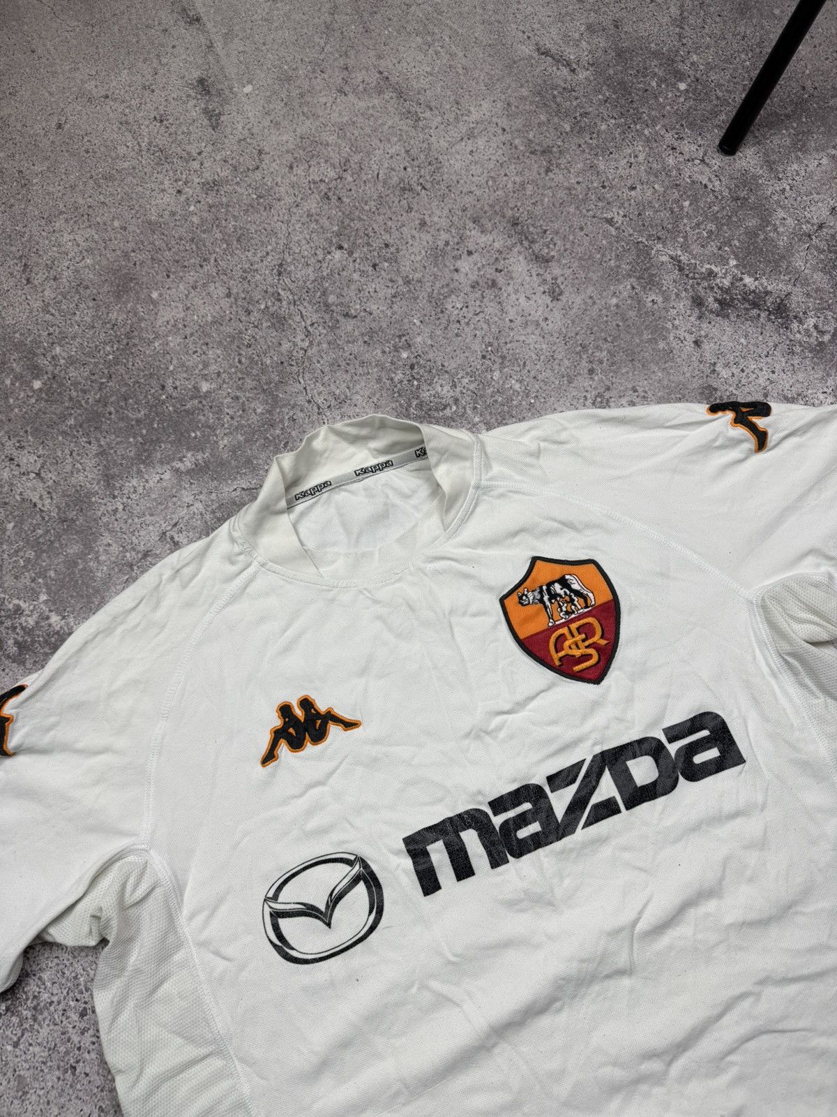 Kappa VERY RARE KAPPA AS ROMA ITALY SOCCER JERSEY RETRO Y2K 00s Size US L / EU 52-54 / 3 - 2 Thumbnail