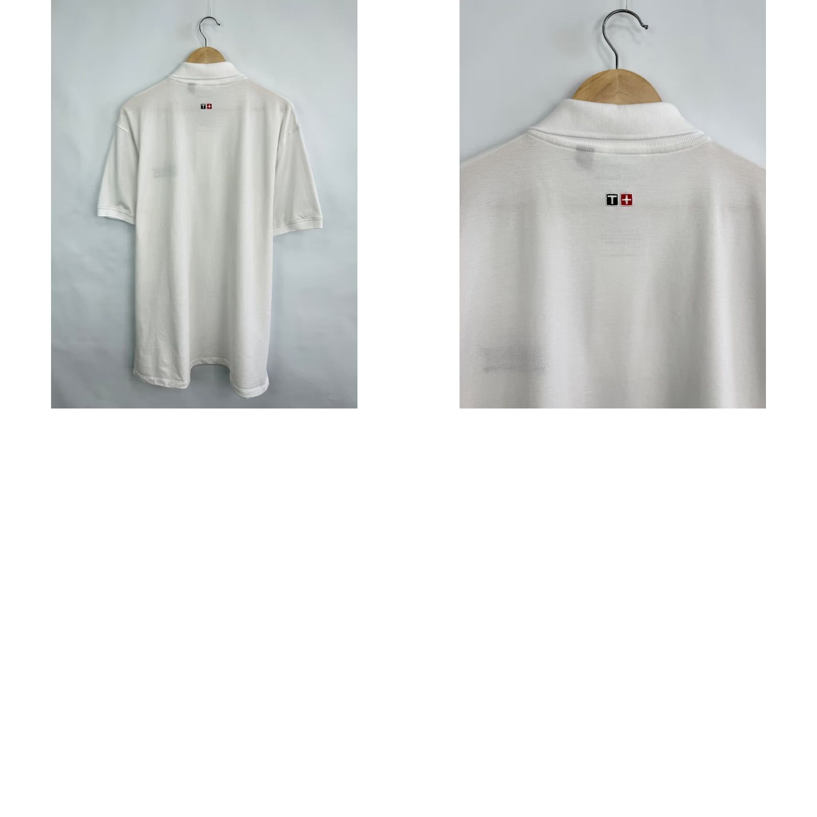 Tissot Tissot Polo T-Shirt Retro White 4XL Mens Vintage M M T Shirt Polo Retro Size US XXL / EU 58 / 5 - 8 Thumbnail