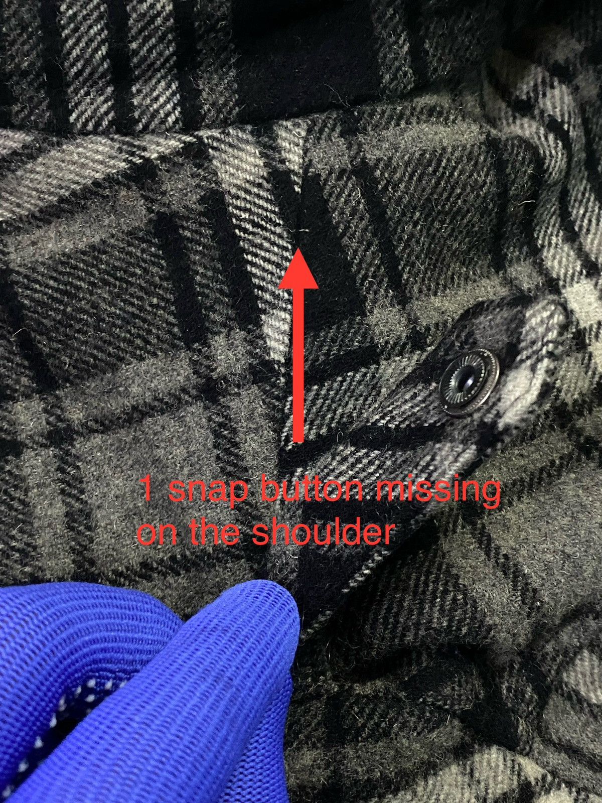 If Six Was Nine × Japanese Brand × semanticdesign SemanticDesign Checkered Wool Jacket Size US L / EU 52-54 / 3 - 12 Thumbnail