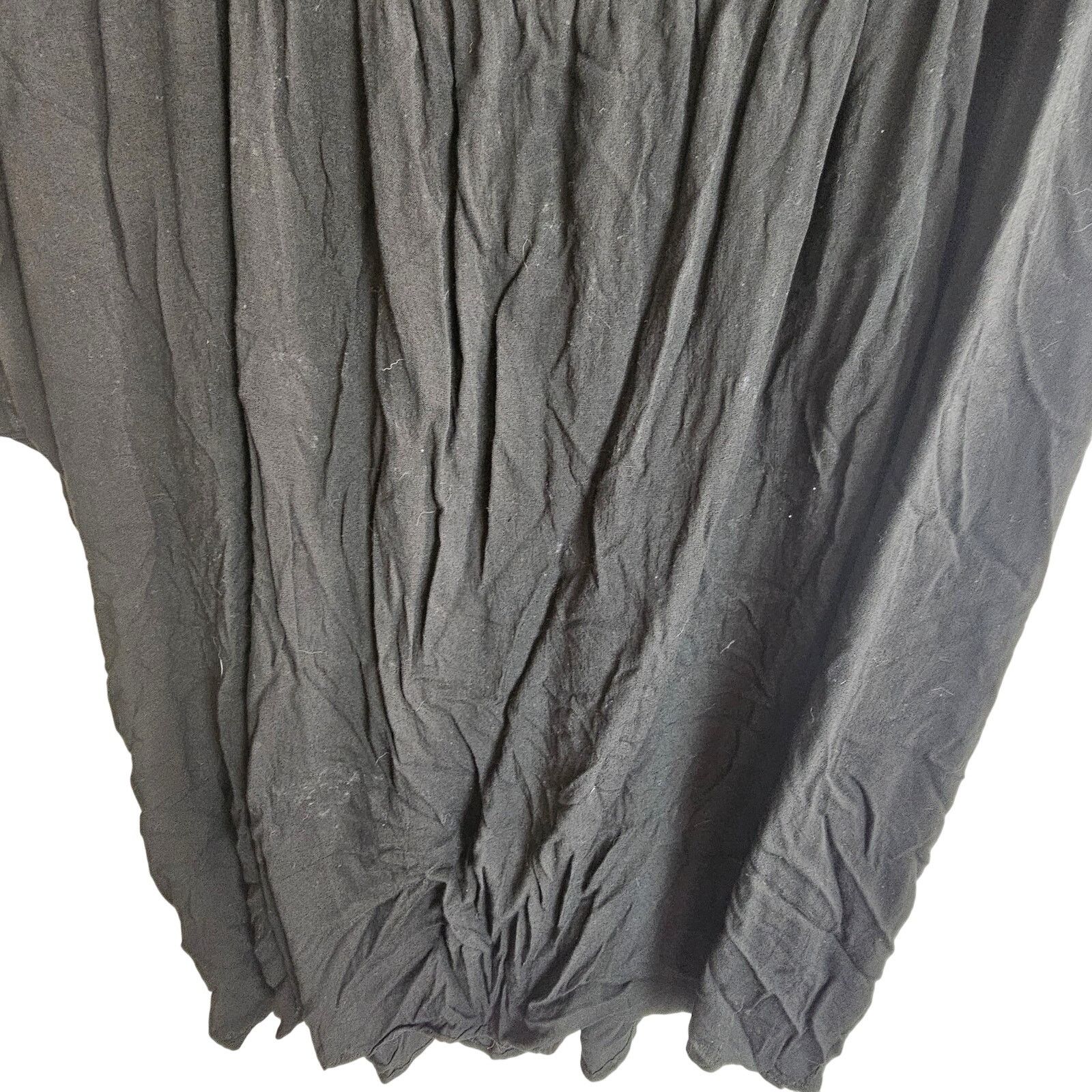 Corridor Torrid Womens Blouse Black Lace Slub Pullover 6X Stretch Size 4XL / US 24-26 - 5 Thumbnail