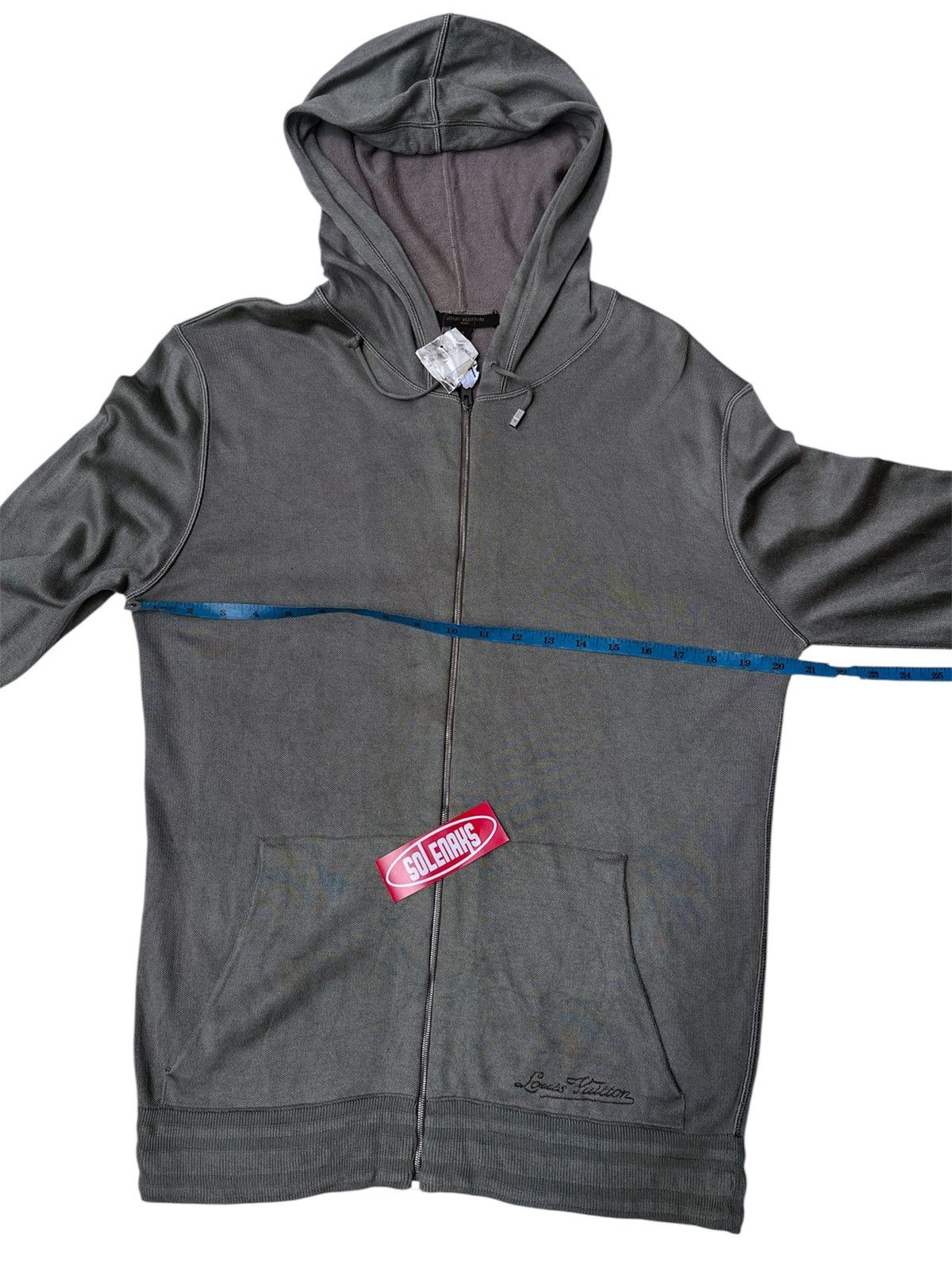 Louis Vuitton LV blank zip sweatshirt hooded Size US M / EU 48-50 / 2 - 7 Thumbnail
