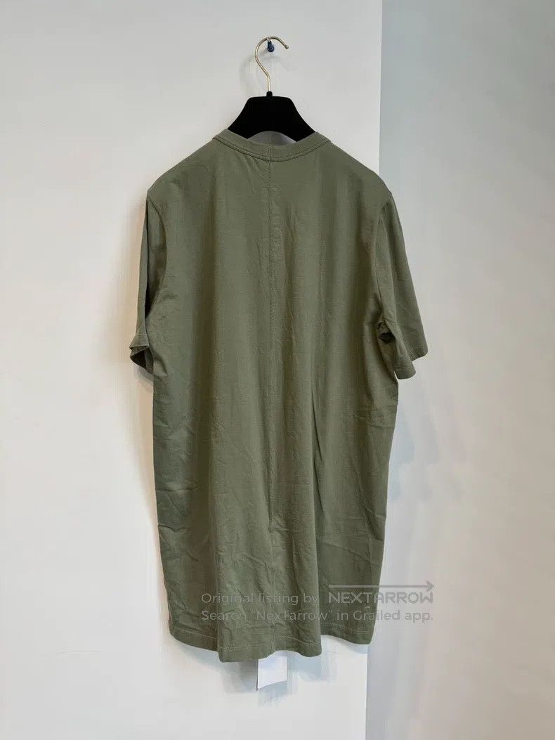 Rick Owens Rick Owens Solid color basic short-sleeve T-shirt in olive Size US M / EU 48-50 / 2 - 3 Thumbnail