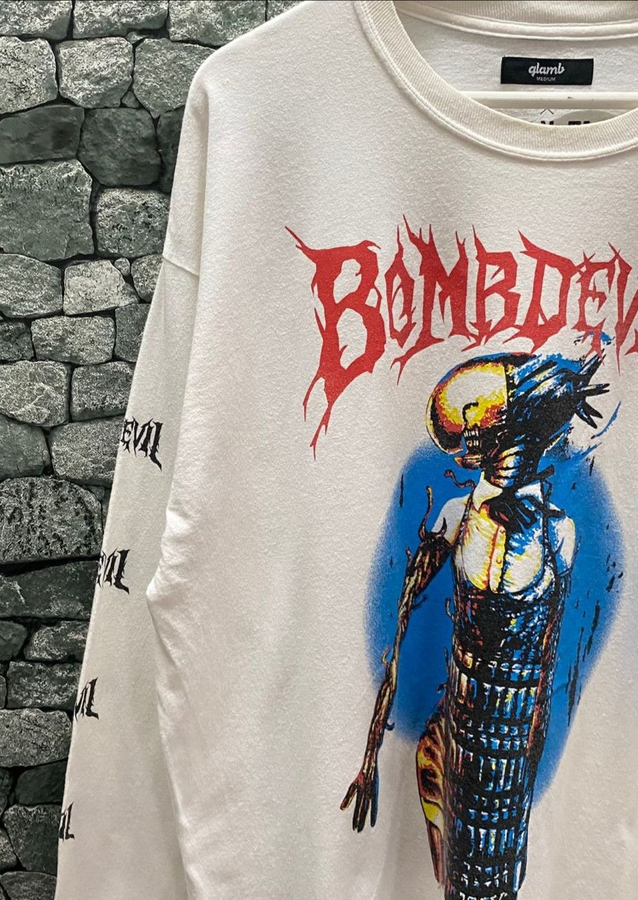 Anime Vintage Bomb Devil by Glamb Long Sleeve Shirt Size US M / EU 48-50 / 2 - 8 Thumbnail