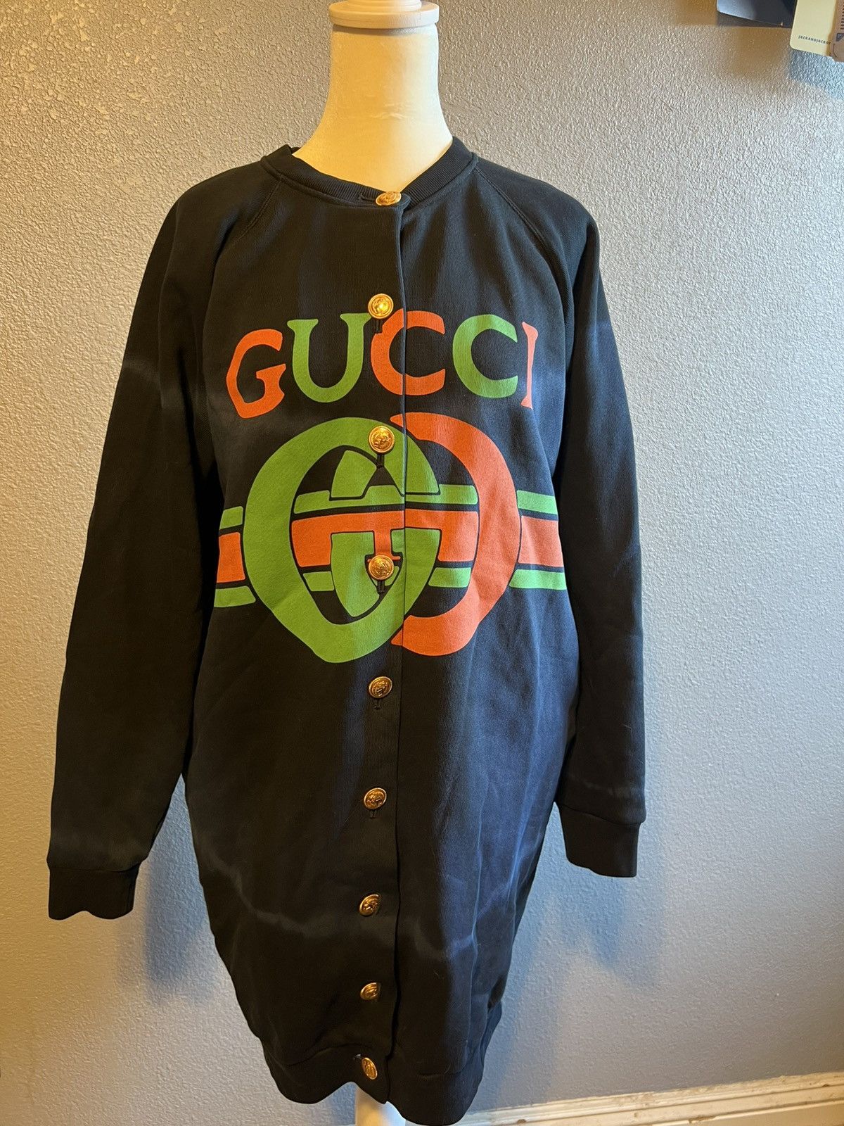 Gucci Gucci print cardigan sweater Size XXS / US 00 / IT 34 - 10 Thumbnail
