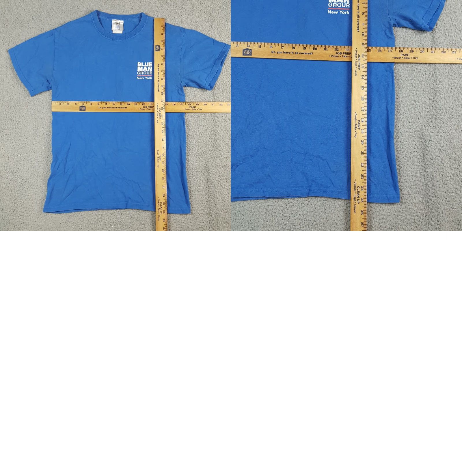 Vintage VINTAGE The Blue Man Group NY Size S Y2K Graphic Dancing Show Retro T Shirt Size US S / EU 44-46 / 1 - 8 Thumbnail