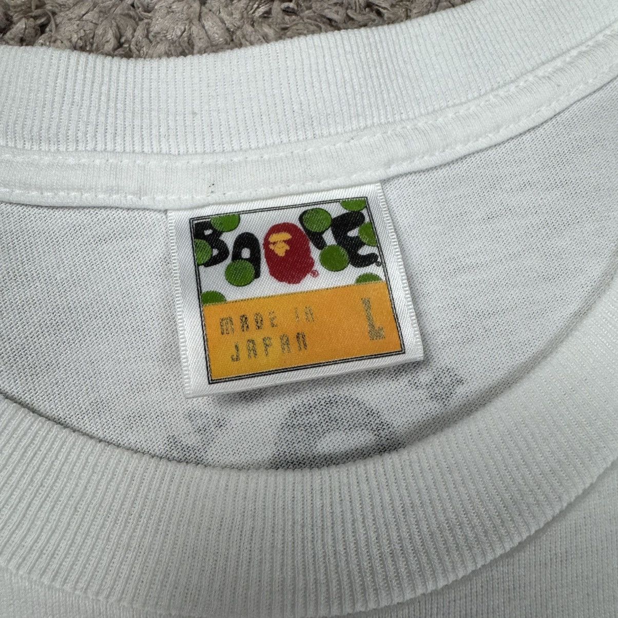Bape Bape Baby Milo Flame Rare T-shirt Size US L / EU 52-54 / 3 - 18 Thumbnail