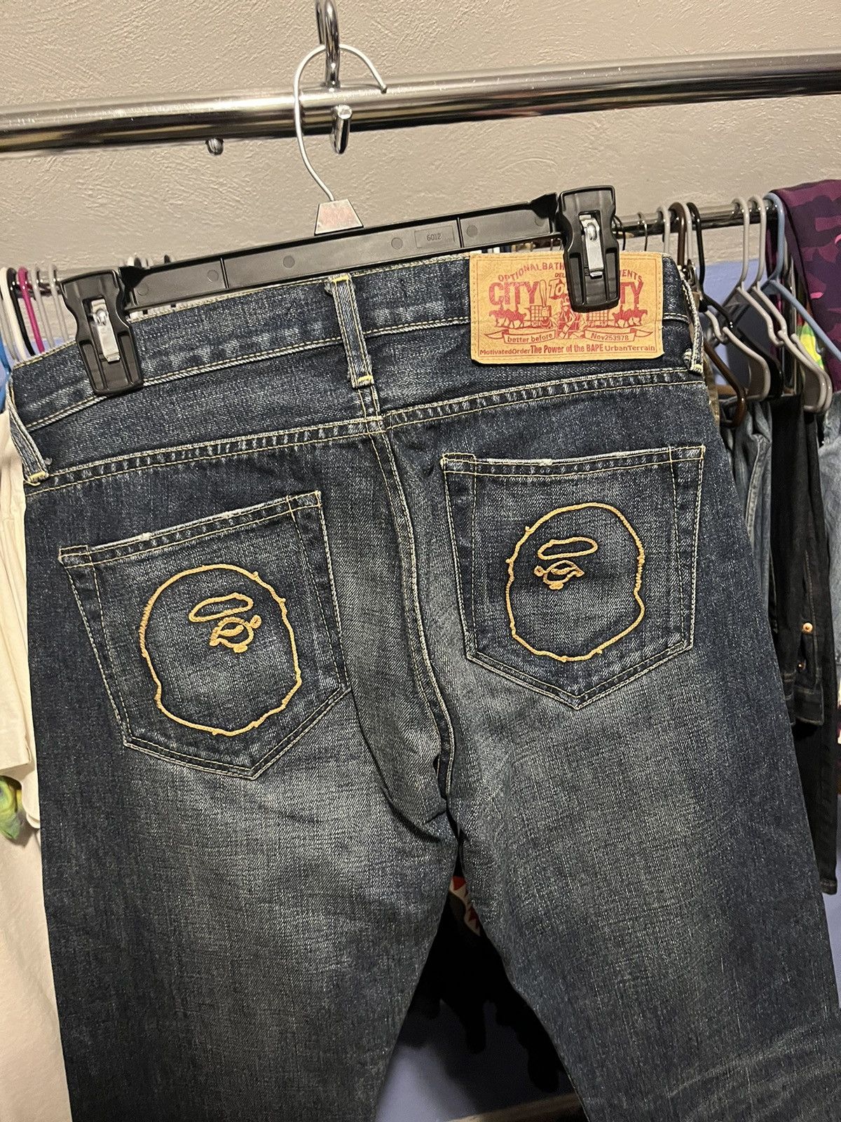 Bape Ape Head Denim Size 28" / US 6 / IT 42 - 2 Thumbnail