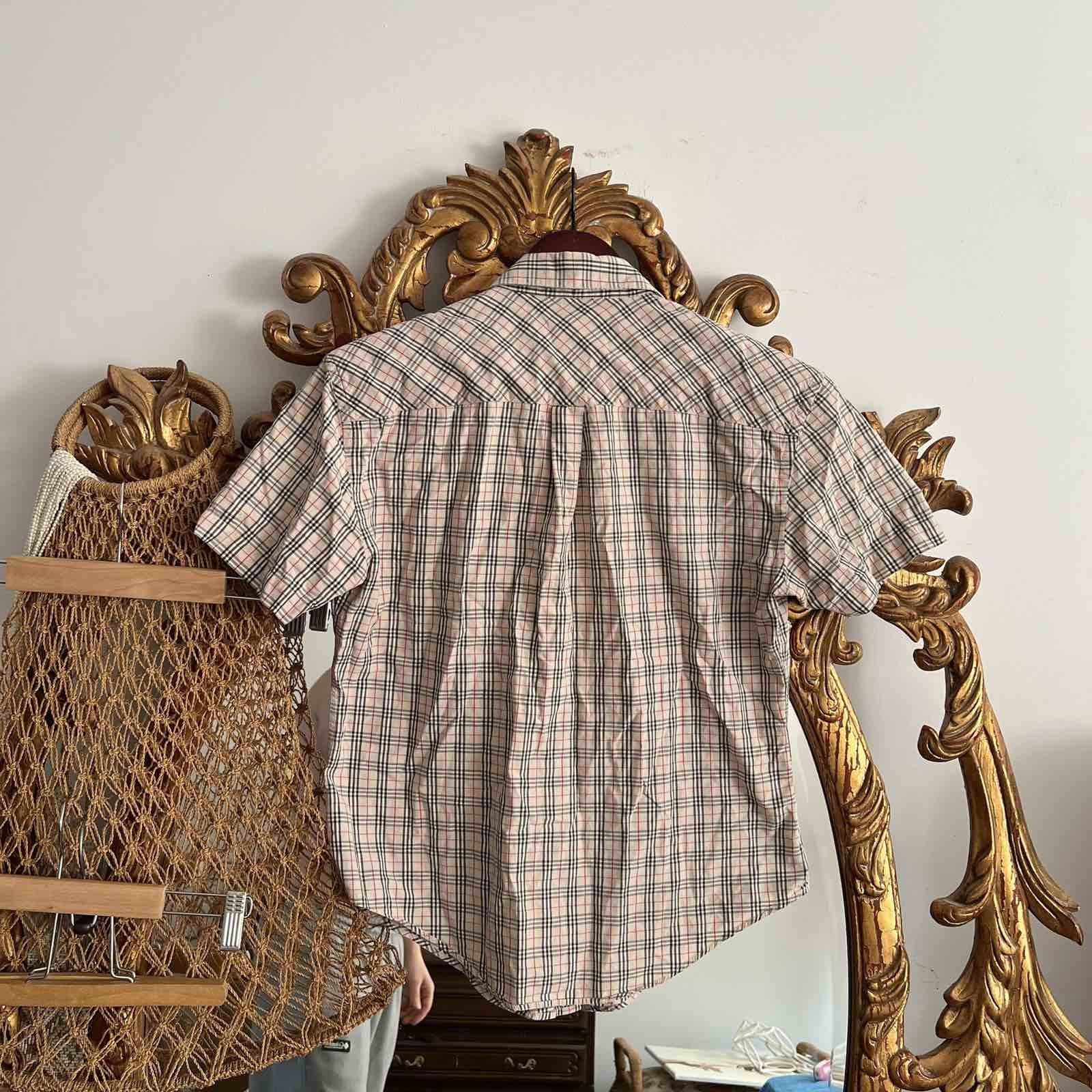 Burberry Vintage Burberry Nova Check Shirt Sz L Size L / US 10 / IT 46 - 2 Thumbnail