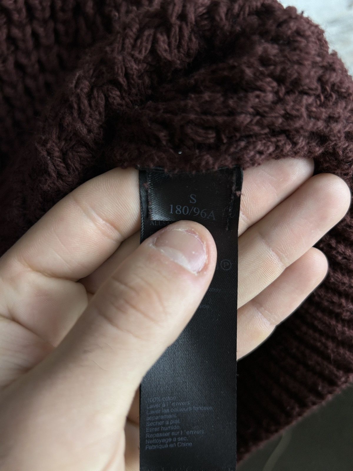 Allsaints × Japanese Brand Mens AllSaints Ren Crew Sweater luxury knitwear size S Size US S / EU 44-46 / 1 - 5 Thumbnail