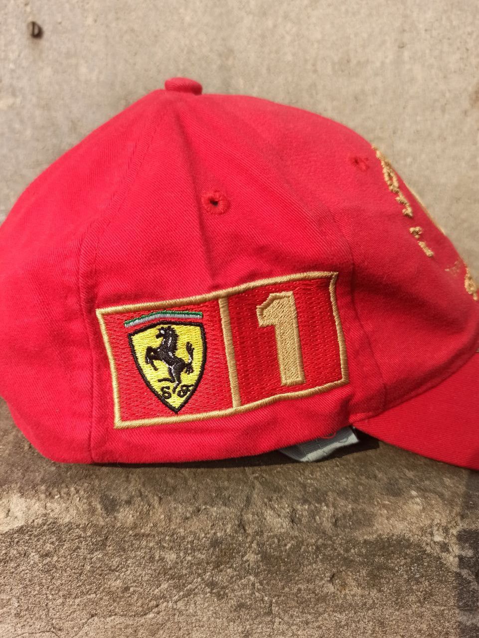Vintage Ferrari Michael Schumacher vintage cap formula uno Size ONE SIZE - 2 Thumbnail