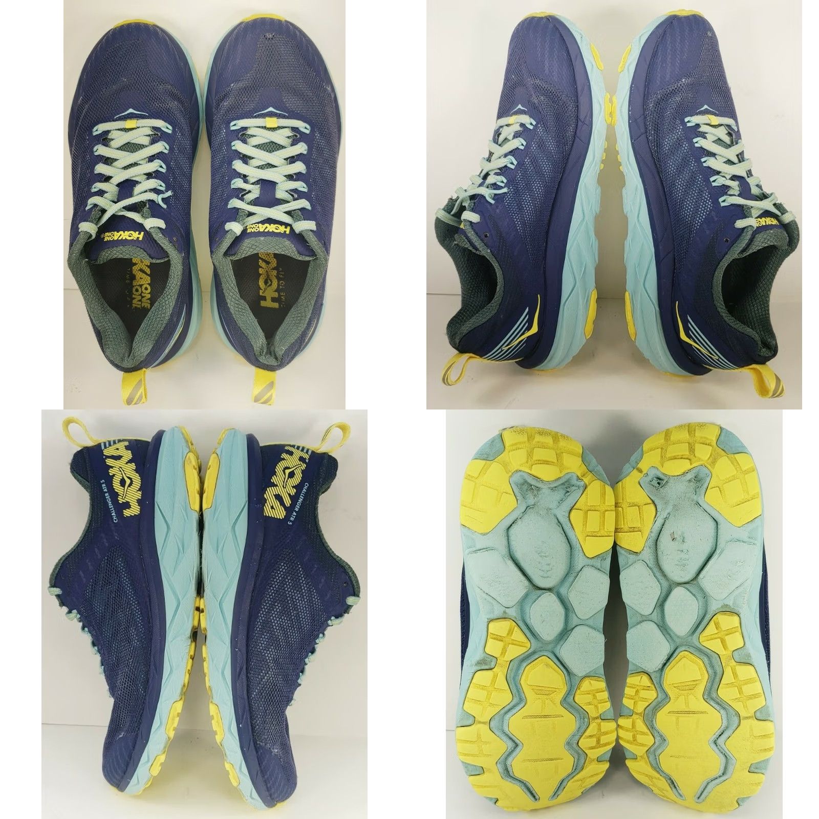 Vintage Hoka One One Challenger ATR 5 Women's Shoe Blue Teal Size 5M Size US 5 / IT 35 - 8 Thumbnail