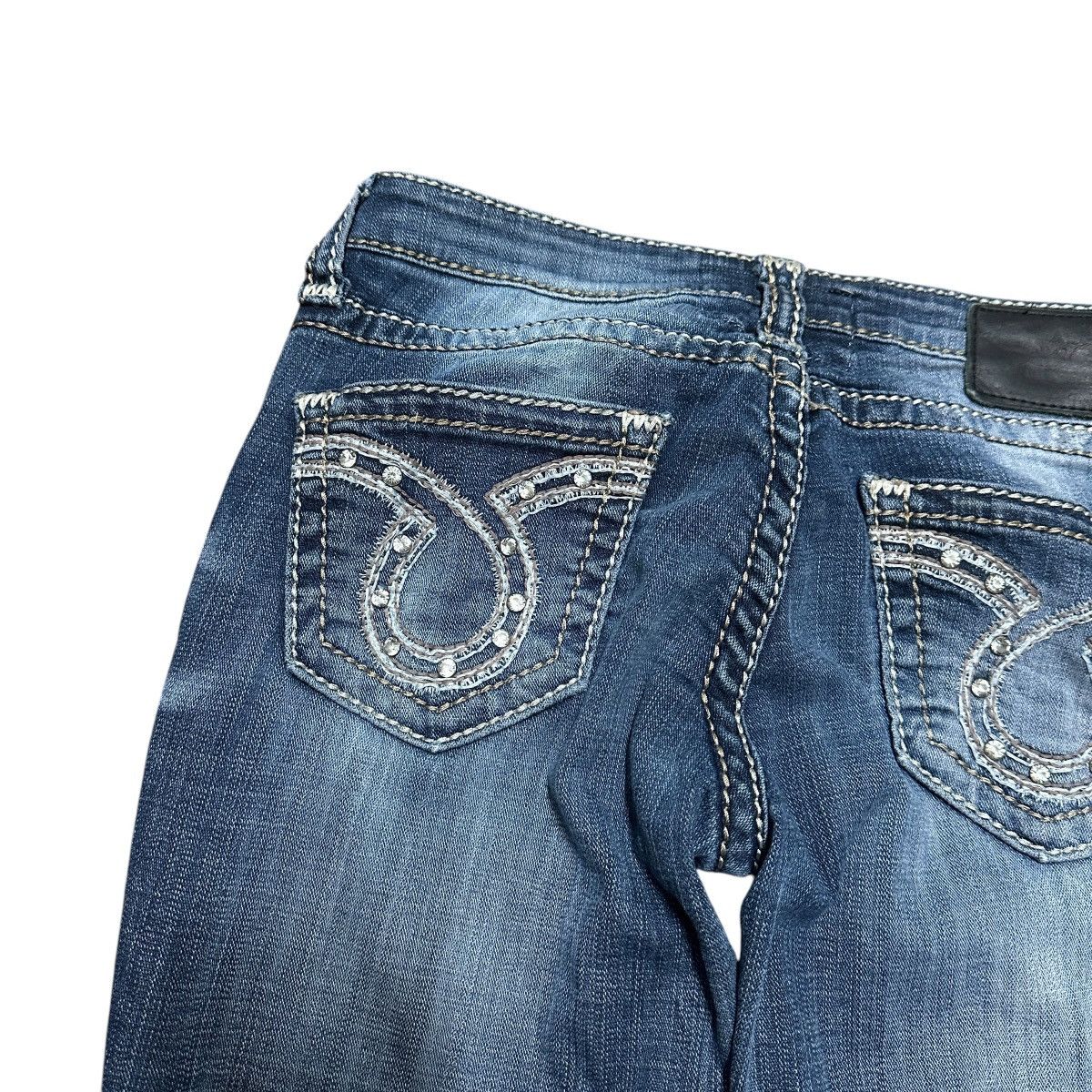 Big Star Women’s Y2K Big Star Blue Denim Skinny Jeans Size 27" / US 4 / IT 40 - 8 Thumbnail