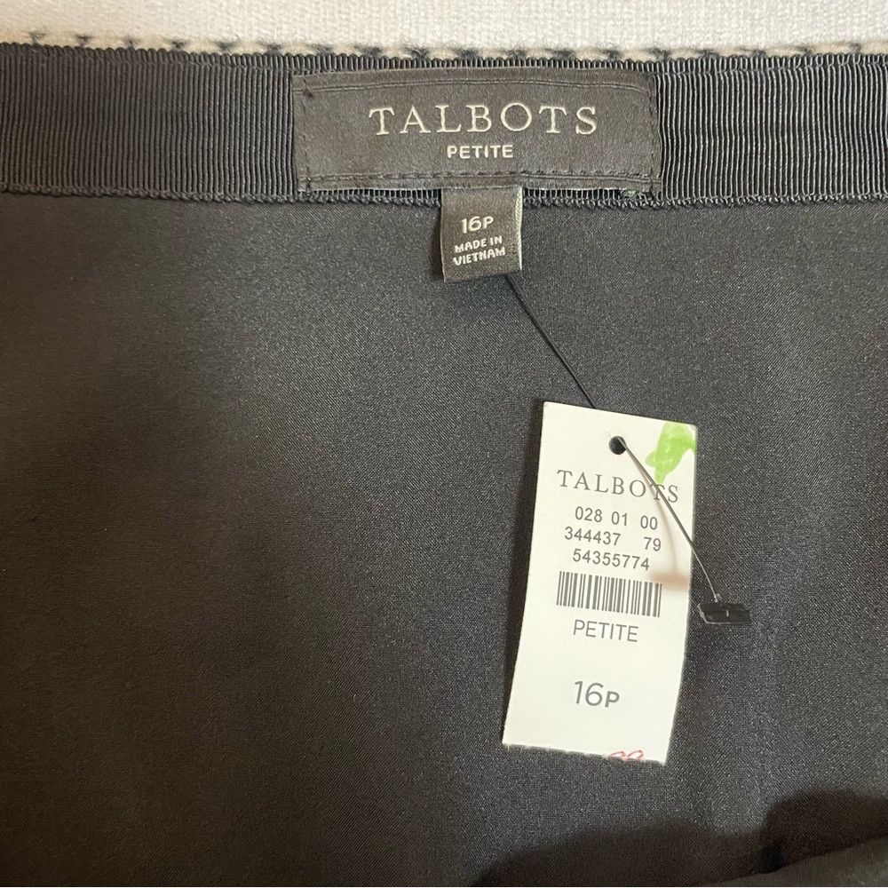 Talbots NWT New Talbots Diamond Print A-Line Wool Blend Skirt Size Size 38" / US 16 / IT 52 - 3 Thumbnail
