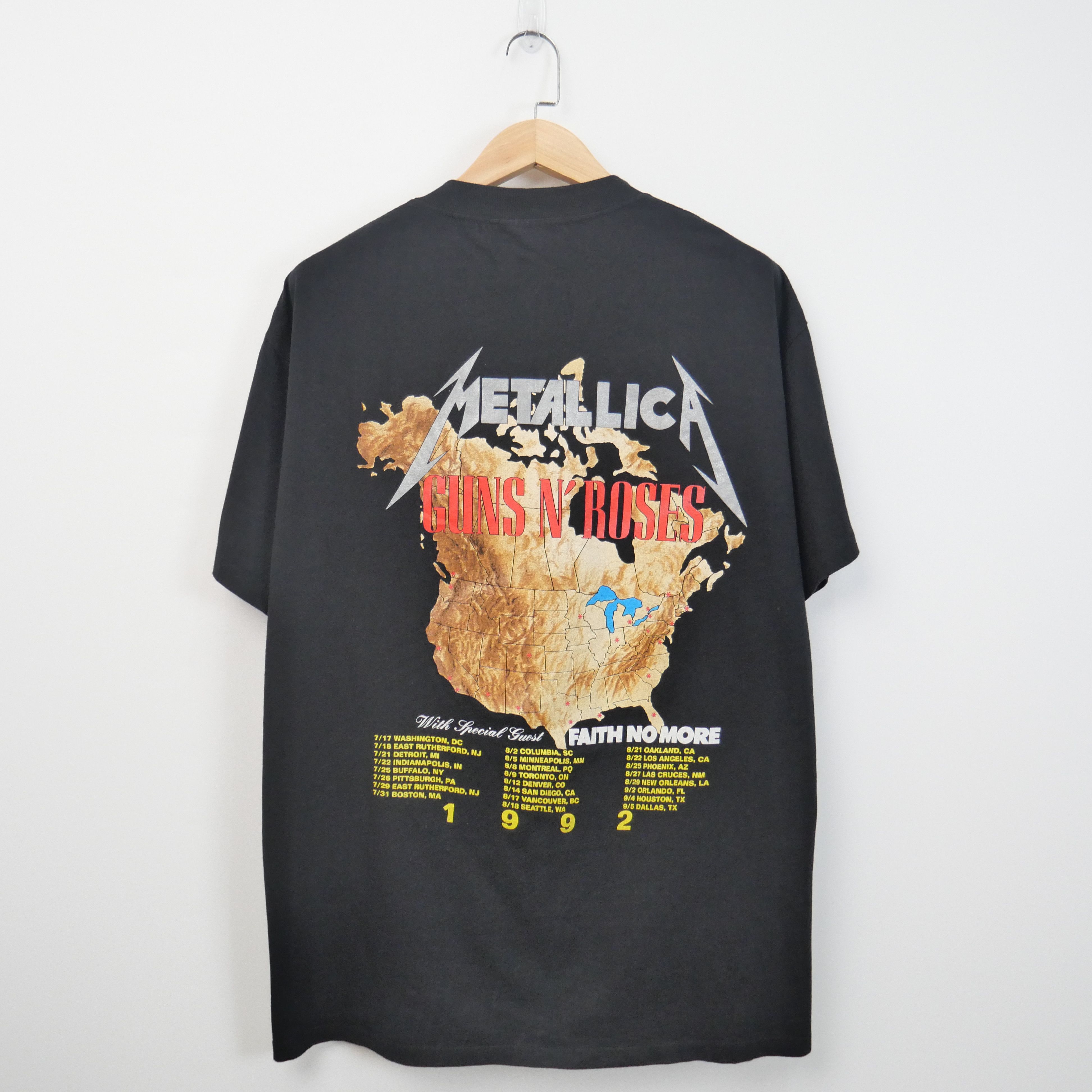 Other Vintage Guns N Roses 90’s Shirt Size US XL / EU 56 / 4 - 2 Thumbnail