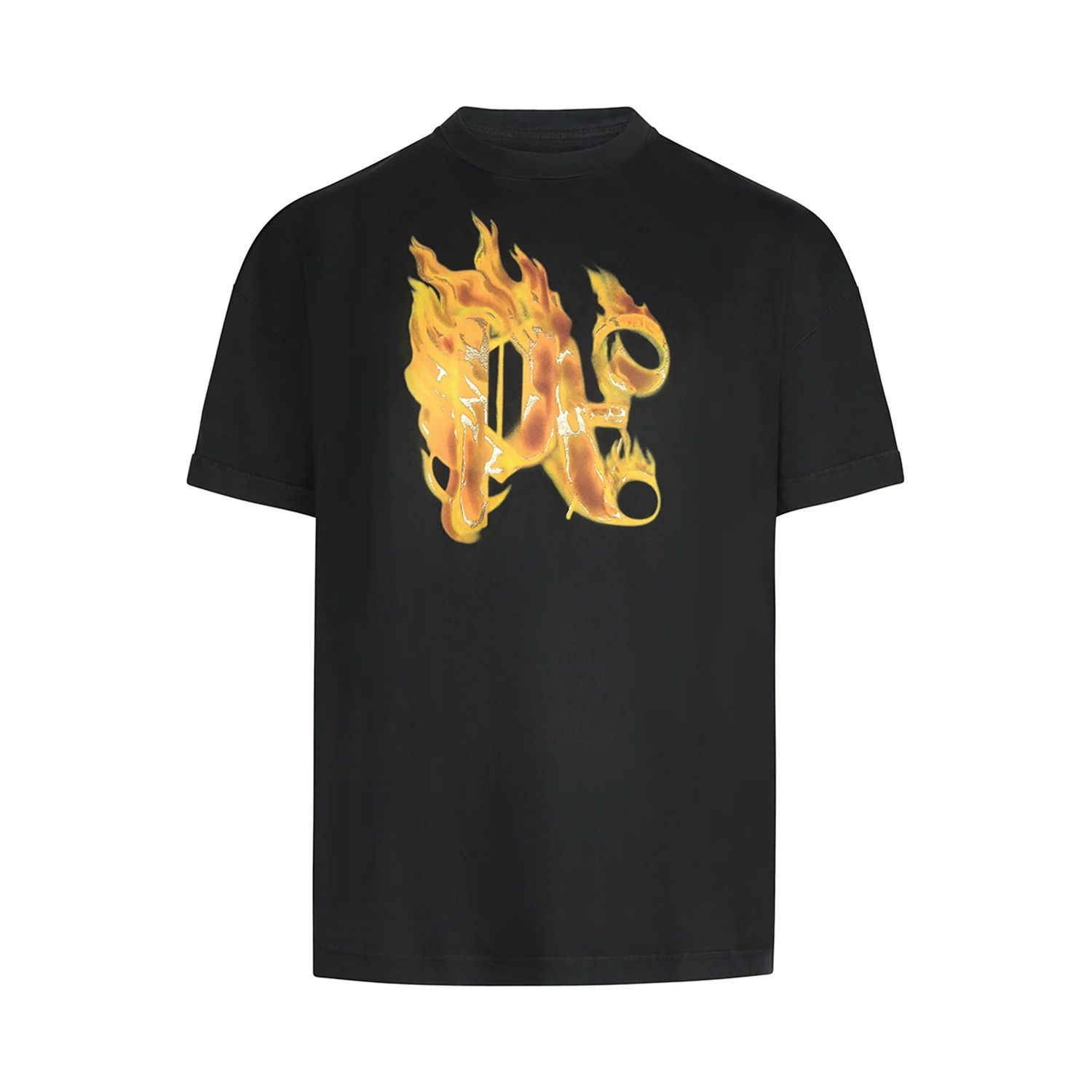 Palm Angels o1mris0824 T- Shirt in Black & Gold Size US L / EU 52-54 / 3 - 1 Thumbnail