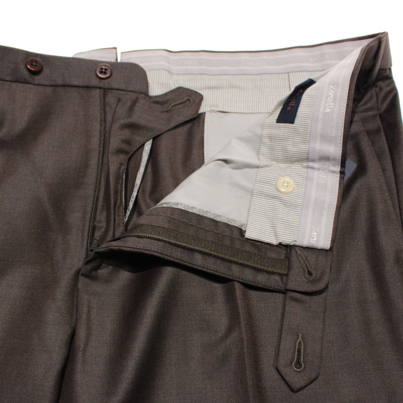 Zanella Zanella New with tags Dress Pants Size 40 US In Brown Size US 40 / EU 56 - 3 Thumbnail