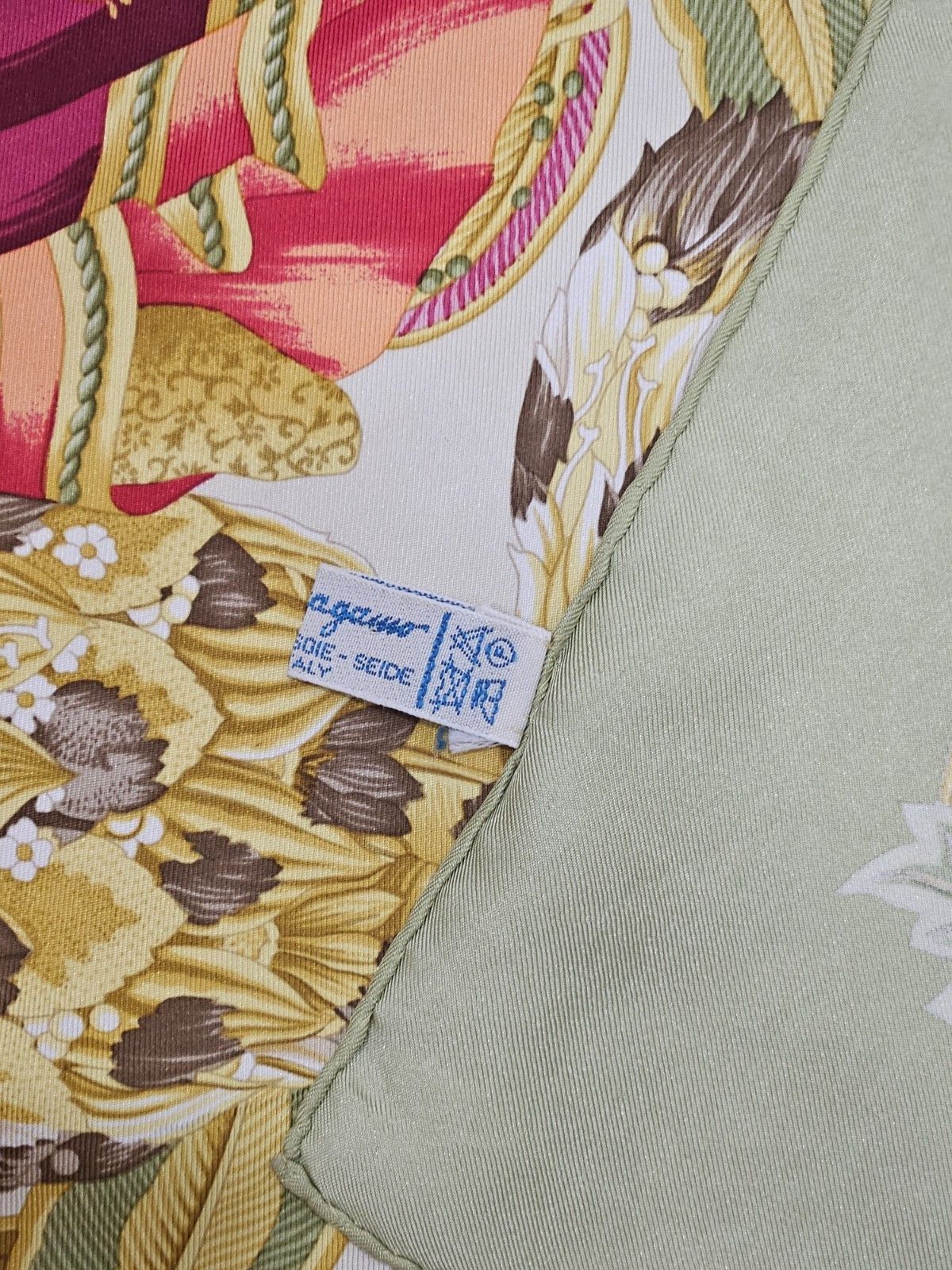 Salvatore Ferragamo Salvatore Ferragamo Leopard Silk Scarf Size ONE SIZE - 6 Thumbnail