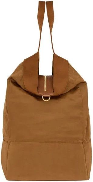 Saint Laurent Paris o1s1wg111124 Size: OS / City Logo Patch Tote Bag in Brown Size ONE SIZE - 3 Thumbnail