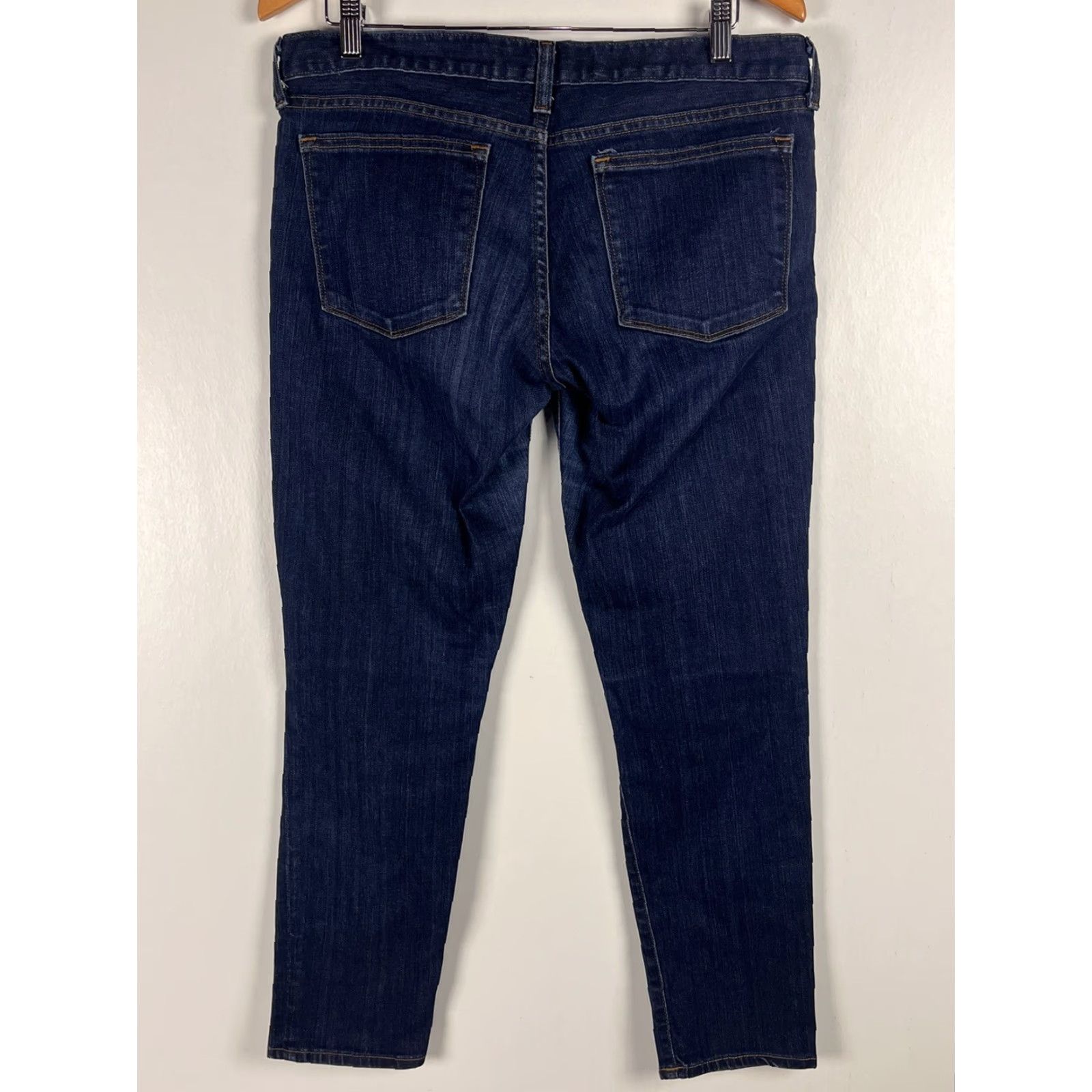 J.Crew J. Crew Toothpick Ankle Jeans Sz 31 VGUC Jeans J.CREW Toothpick Ankle Blue 31 Regular Women Dark Wash Tag: J.CREW Size 24" / US 00 / IT 34 - 3 Thumbnail