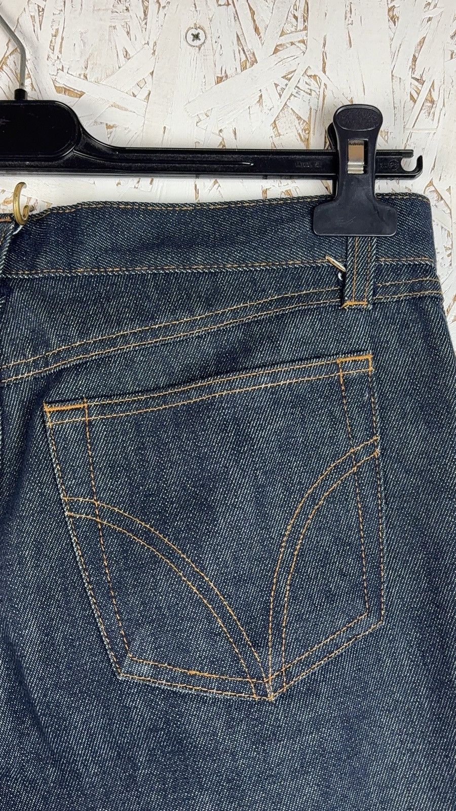 Dolce & Gabbana Dolce & Gabbana SS2002 Butterfly Denim Flared Jeans 28/42 Size 28" / US 6 / IT 42 - 7 Thumbnail