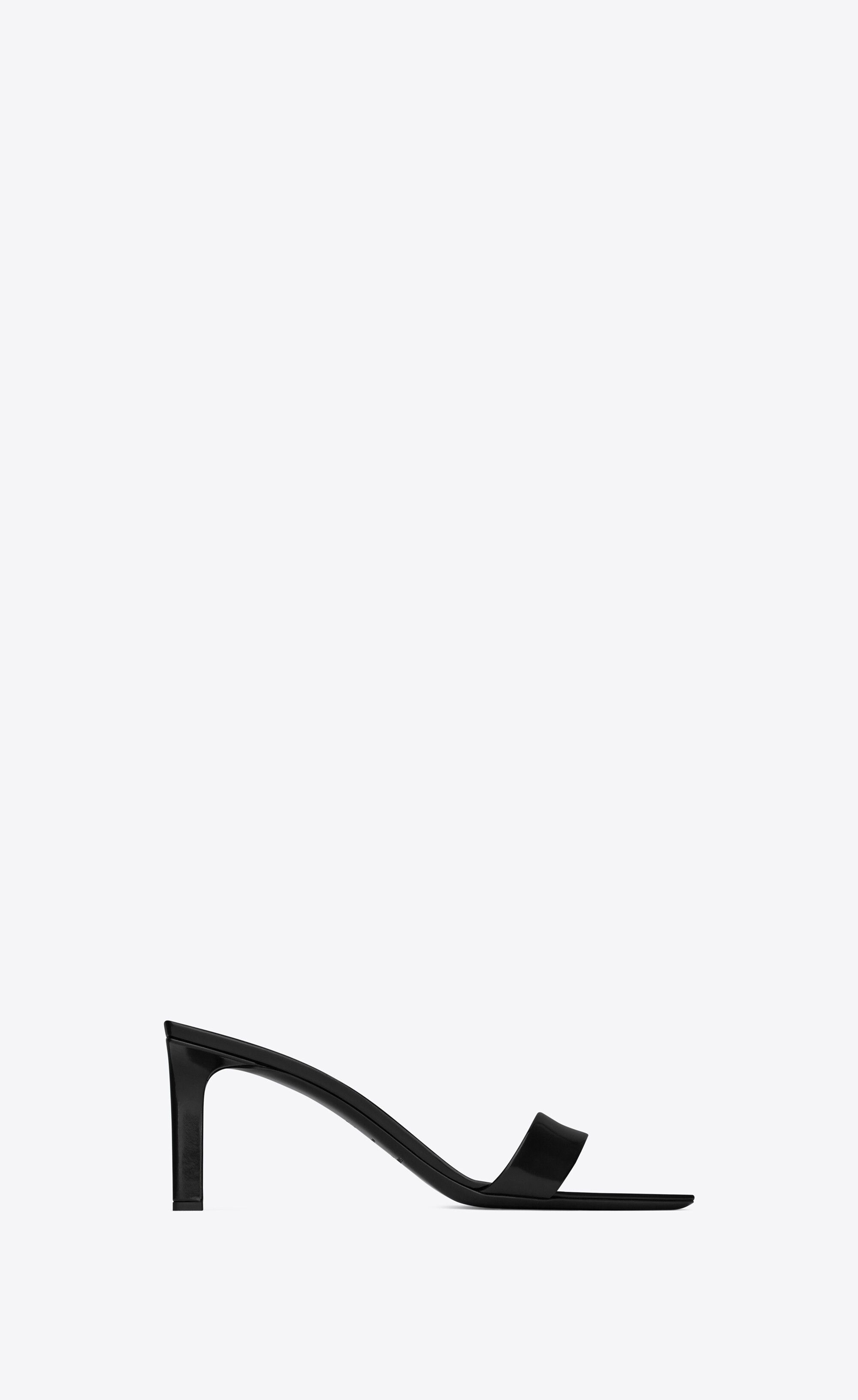 Saint Laurent Paris o1bcso1str1225 Mules in Black Size US 6 / IT 36 - 2 Thumbnail
