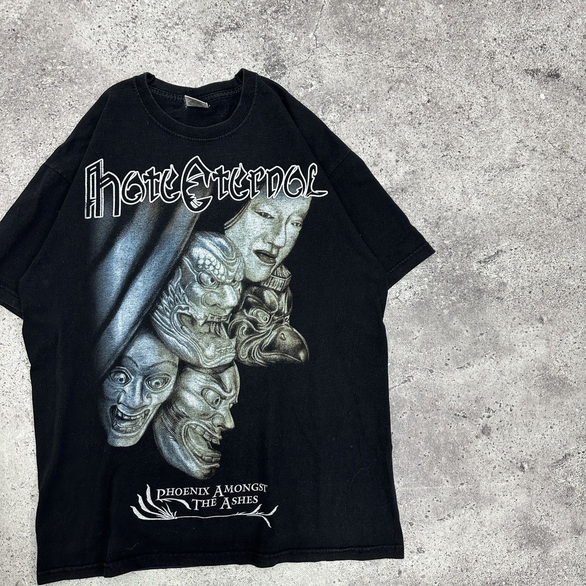Band Tees Vintage 00s Hate Eternal Phoenix Amongst the Ashes rock tee Size US M / EU 48-50 / 2 - 2 Thumbnail