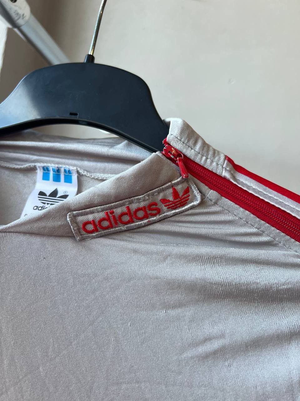 Adidas 1980 RARE ADIDAS MADE IN WEST GERMANY RUN BIKE OVERALLS L Size 52L - 7 Thumbnail