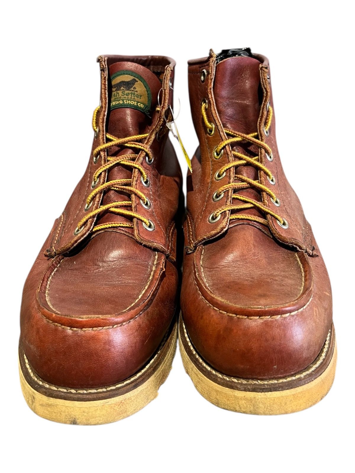 Red Wing Vintage 80s Red Wing 8875 Classic Moc Toe Irish Setter Boots Size US 9 / EU 42 - 2 Thumbnail