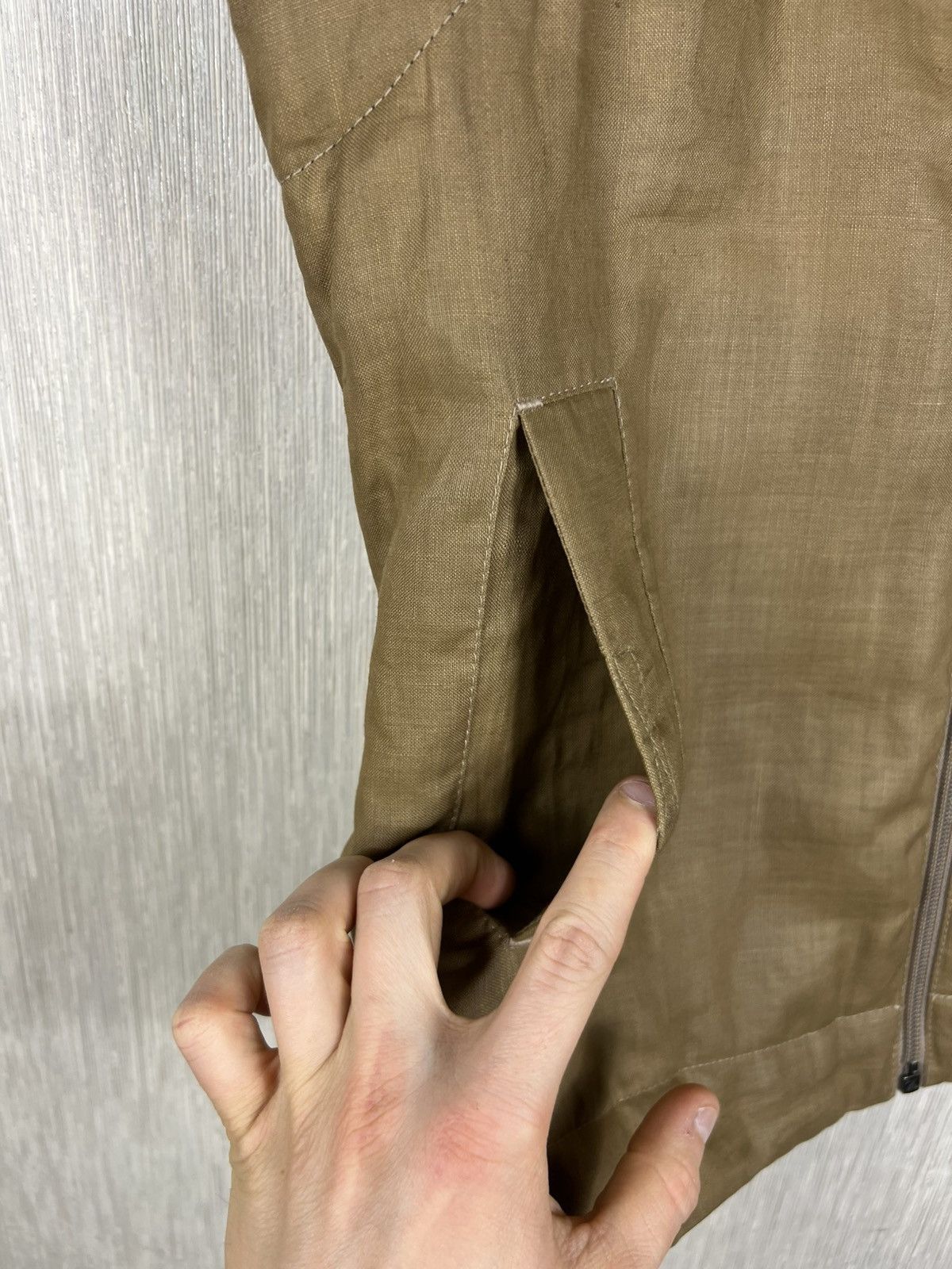 Dirk Bikkembergs Vintage 90s Dirk Bikkembergs linen buckle vest sleeveless Size M / US 6-8 / IT 42-44 - 11 Thumbnail