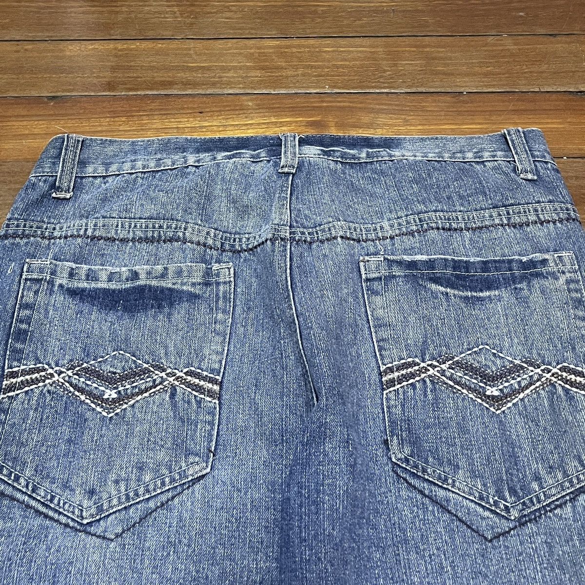 Phat Farm × Vintage Rare Design Vintage Brand Phat Farm Rapper Baggy Jeans 1990s Size US 38 / EU 54 - 4 Thumbnail
