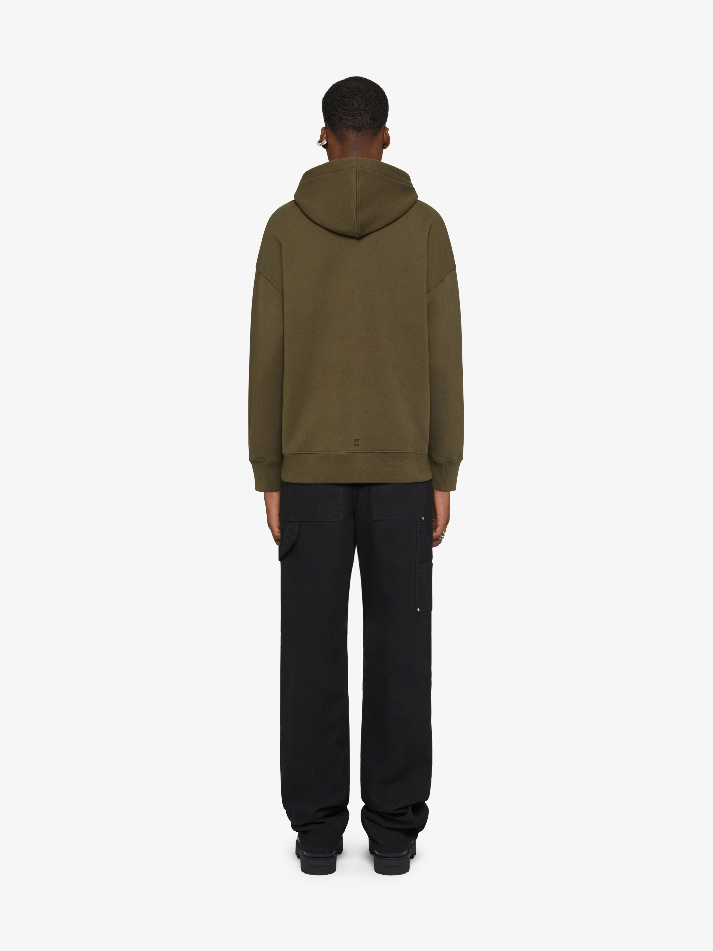 Givenchy o1w1db10326 Slim Fit Hoodie in Khaki Size US XS / EU 42 / 0 - 4 Thumbnail