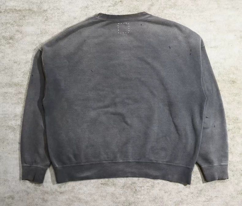Visvim Visvim Amplus Sweatshirt with Distressed Details-2506 Size US M / EU 48-50 / 2 - 2 Thumbnail