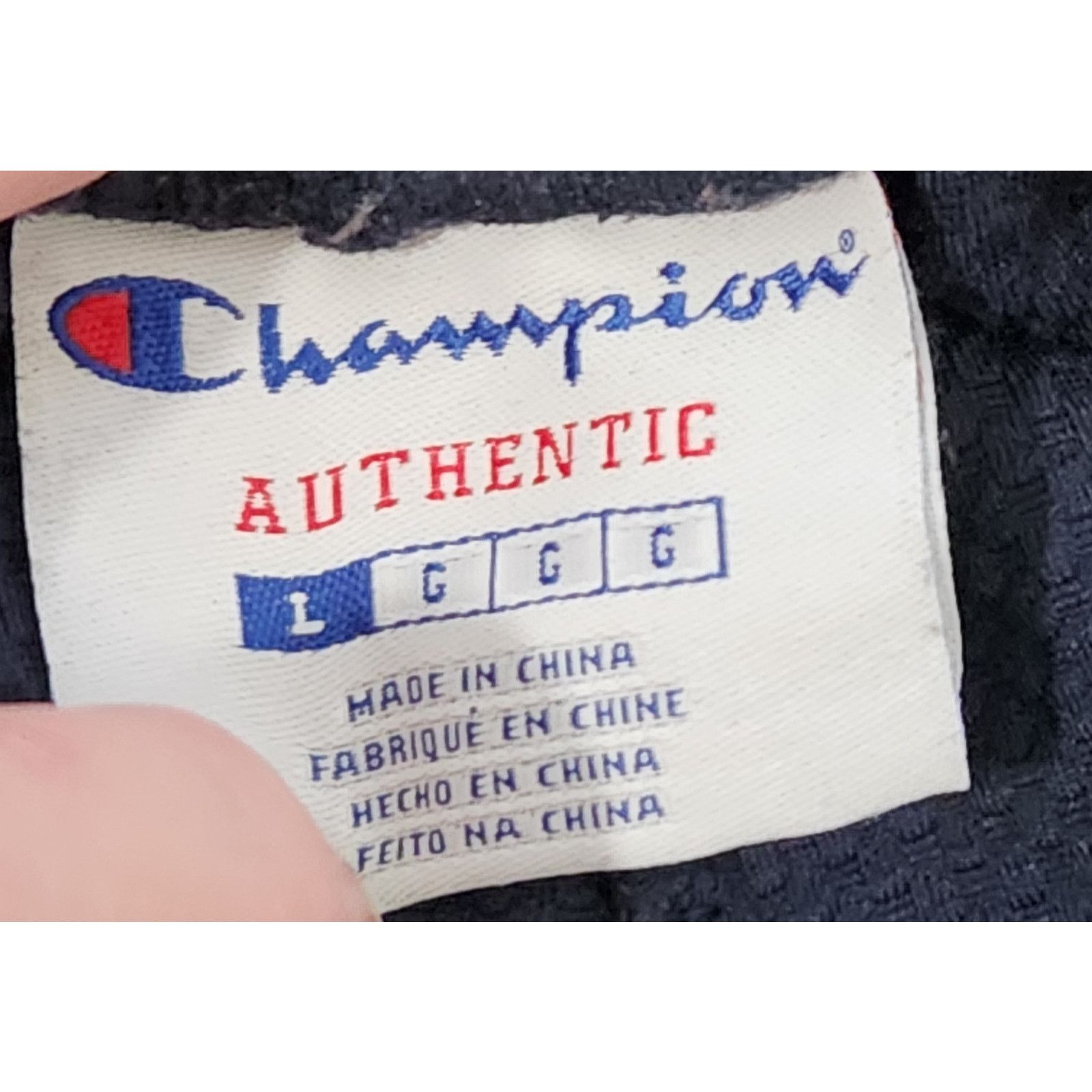 Champion Champion Blue Gray White Stripe Athletic Shorts Large Size US 30 / EU 46 - 5 Thumbnail