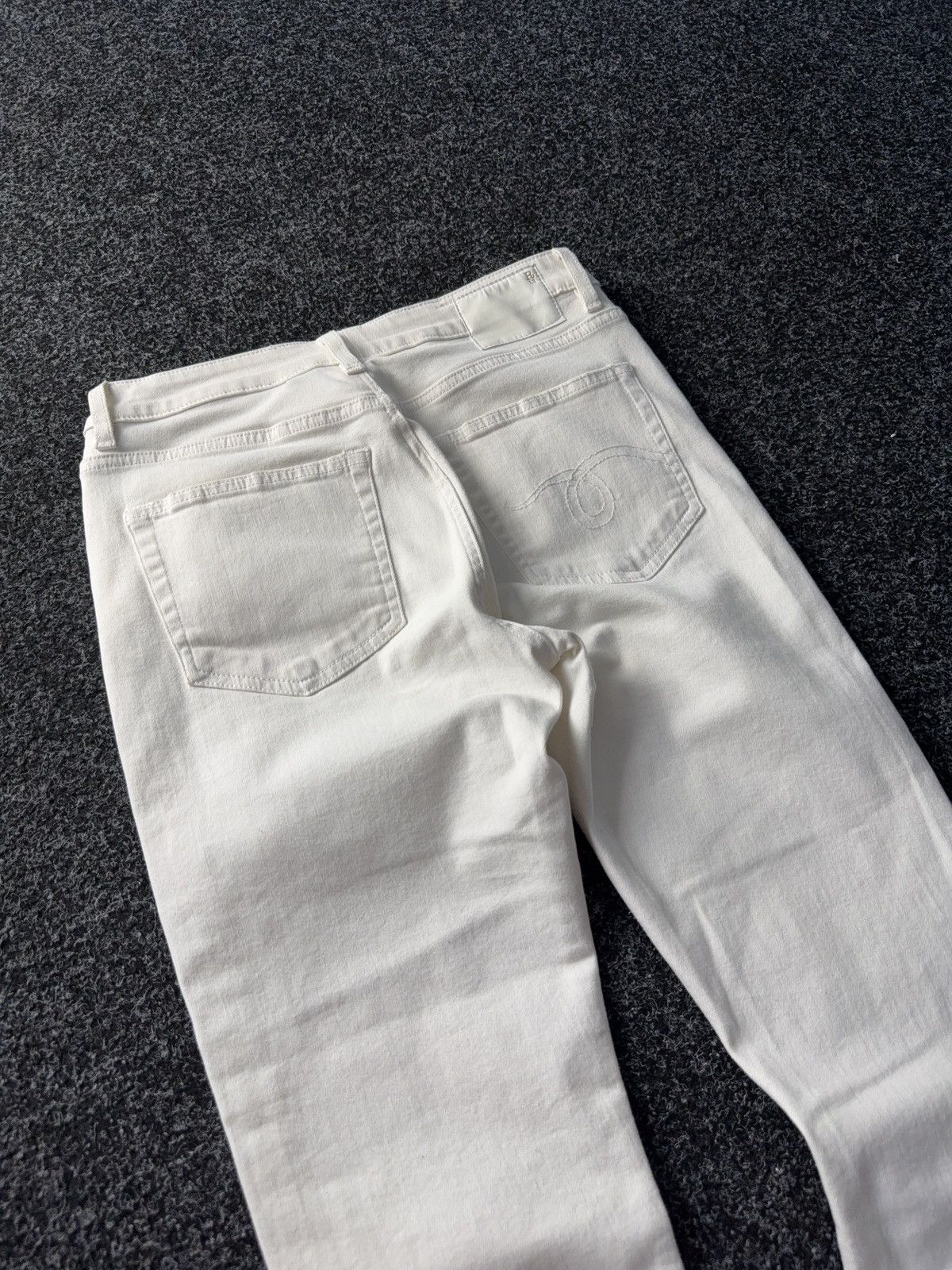 R13 Vintage Retro R13 White Denim pants jeans Italy y2k Size 30" / US 8 / IT 44 - 14 Thumbnail