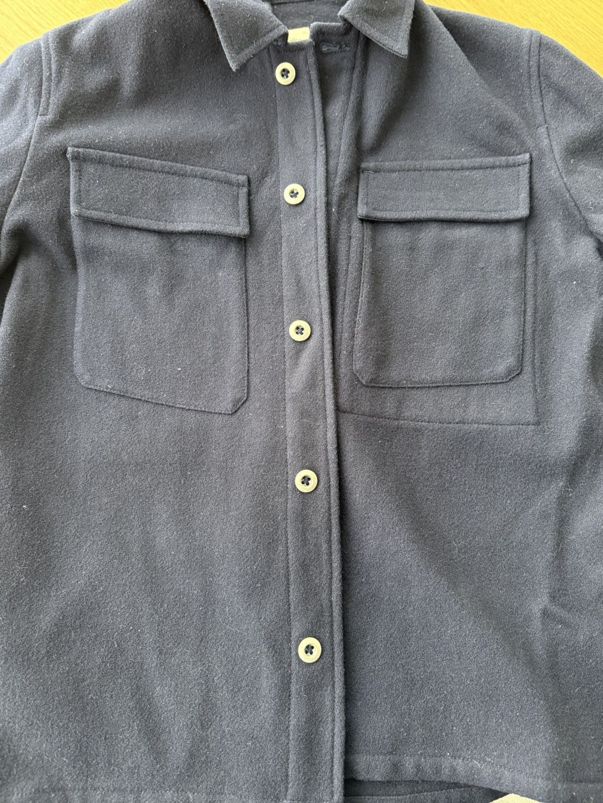Universal Works Universal Works Cruiser Jacket Mowbray Navy Wool Size: M Size US M / EU 48-50 / 2 - 11 Thumbnail