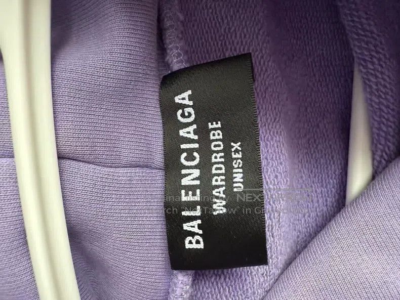 Balenciaga Balenciaga Eggplant Purple Coca-Cola Embroidered Hoodie Size US L / EU 52-54 / 3 - 3 Thumbnail