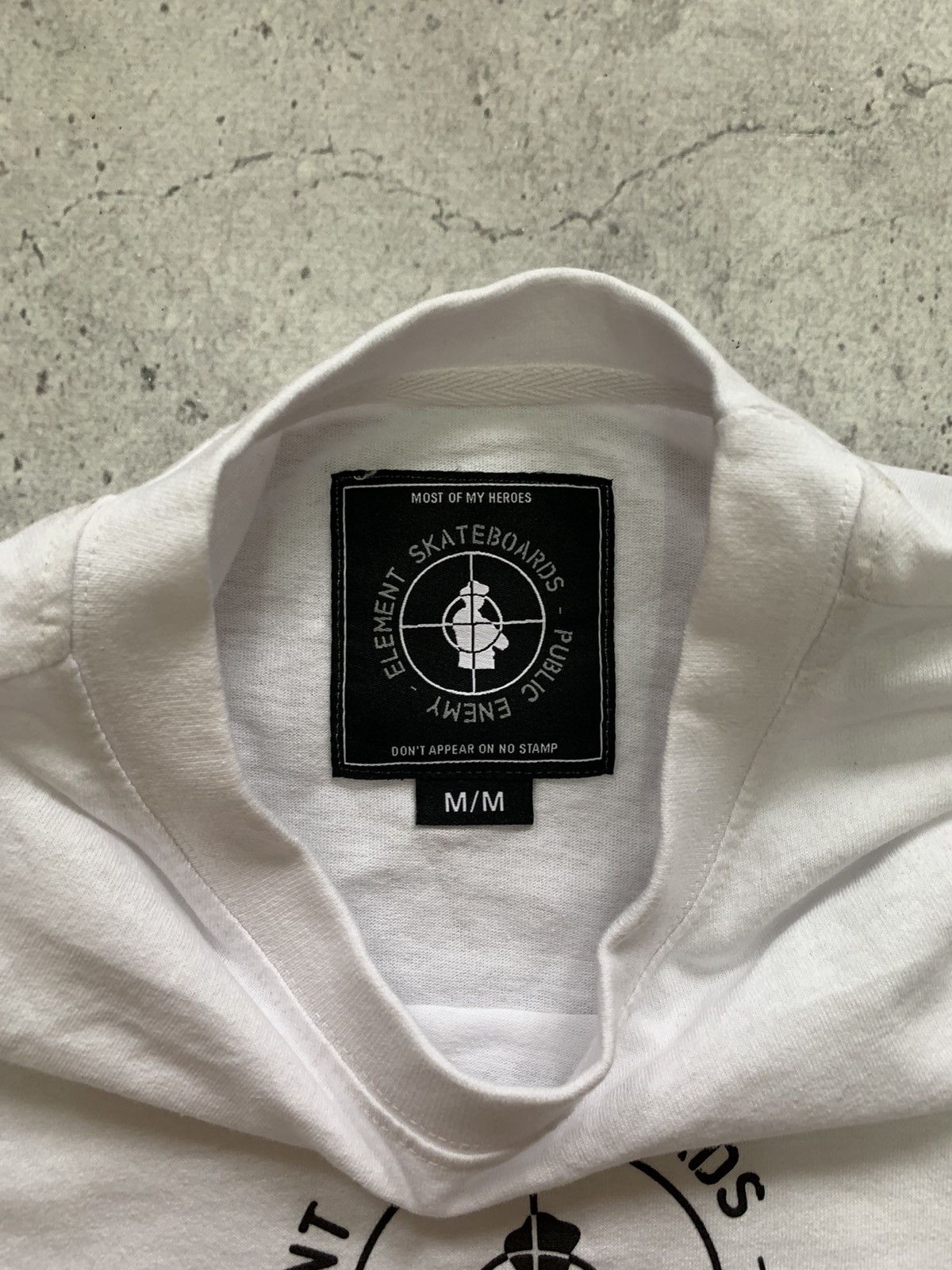 Element × Public Enemy Public Enemy x Element Pexe Target Tee Size US M / EU 48-50 / 2 - 5 Thumbnail