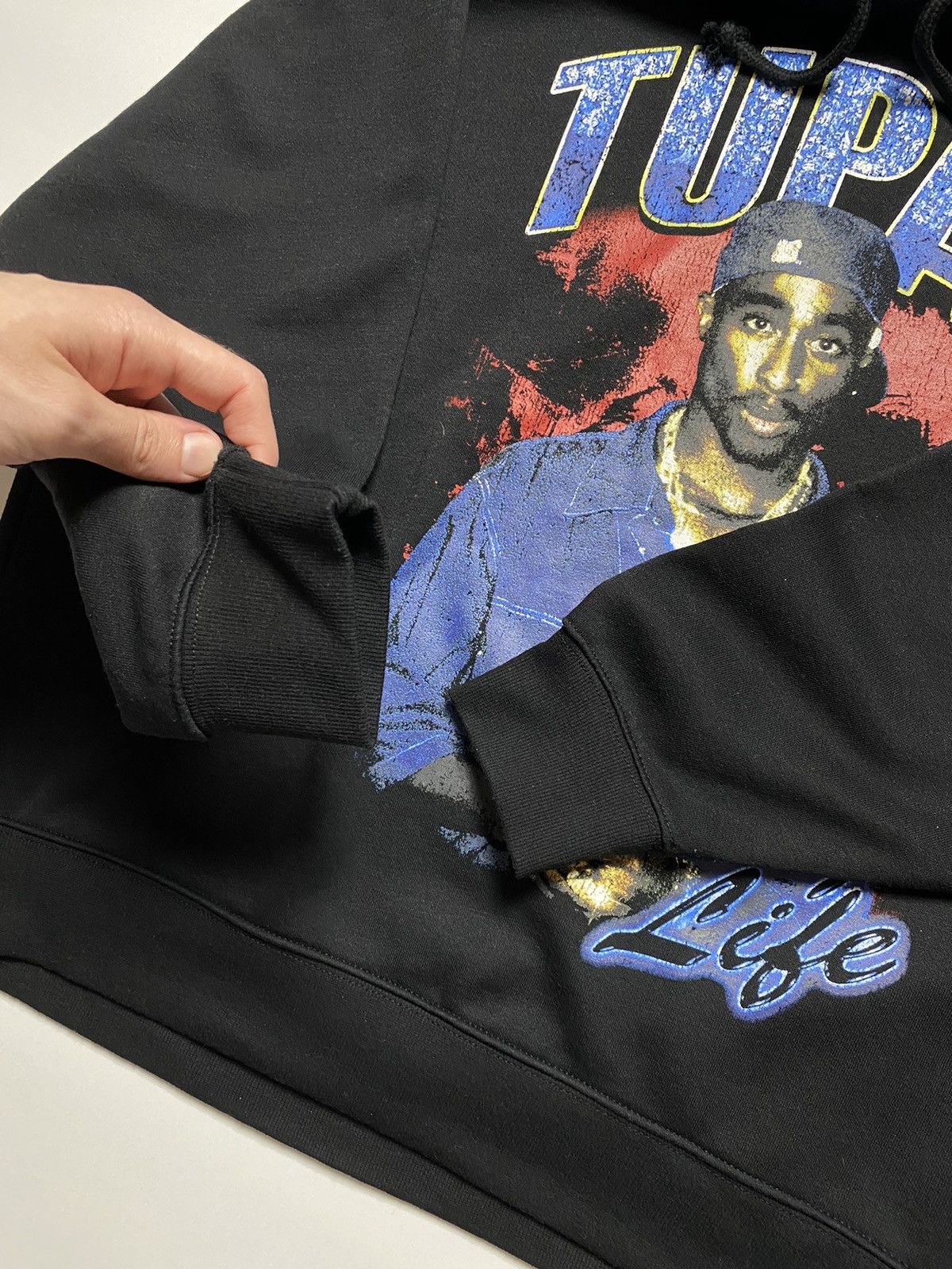 Rap Tees 2pac hoodie sweatshirt oversize swag rap Size US S / EU 44-46 / 1 - 3 Thumbnail