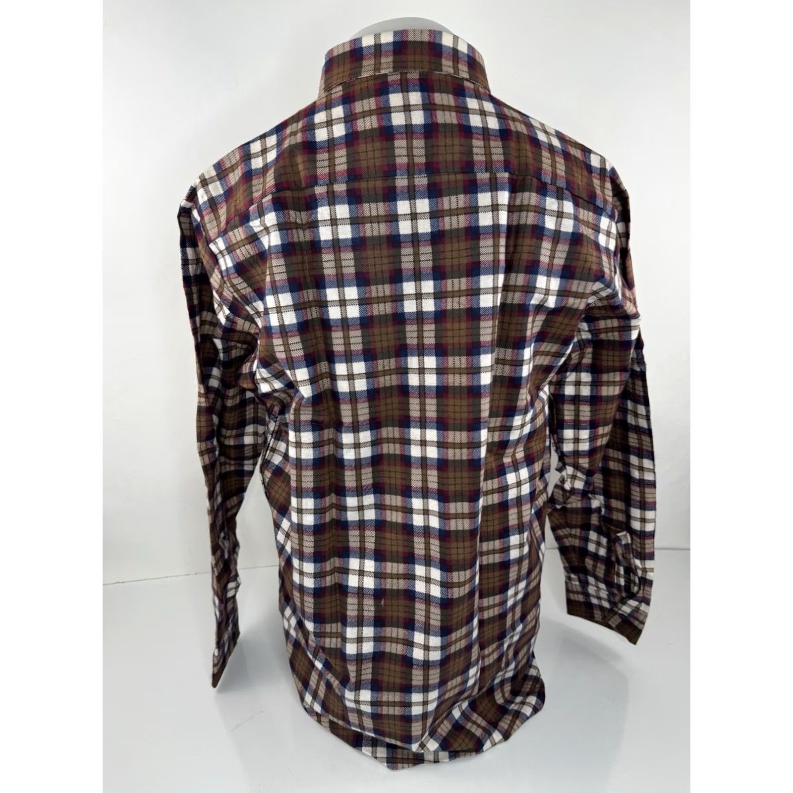 Vintage VINTAGE 1960s Value Line Plaid Shirt XL TALL Sanforized Long Sleeve Size US XL / EU 56 / 4 - 3 Thumbnail