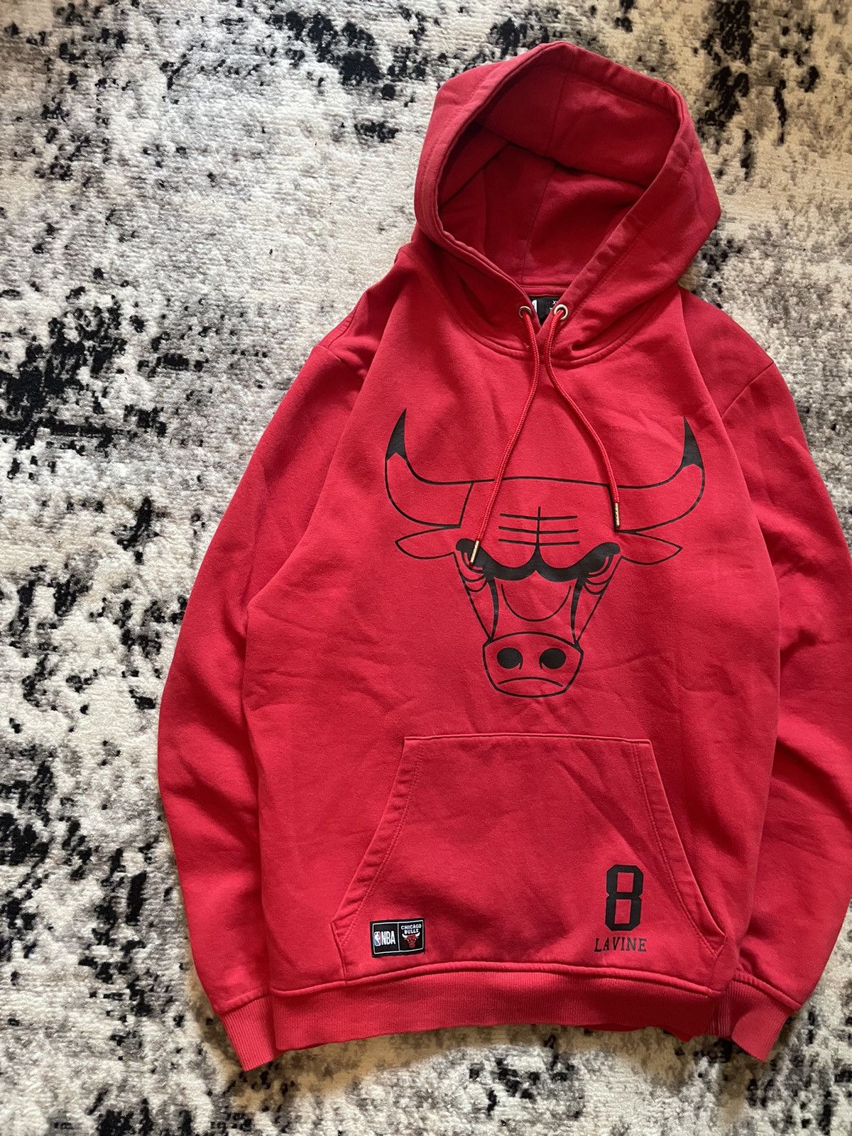 NBA × Vintage Vintage Hoodie Chicago Bulls Nba Lamine Bagy Fit Y2k Size US XL / EU 56 / 4 - 3 Thumbnail