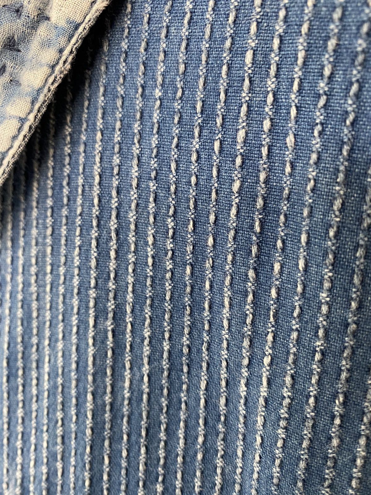 FDMTL Iconic Sashiko Boro Jacket 10 Year Wash Size US L / EU 52-54 / 3 - 6 Thumbnail