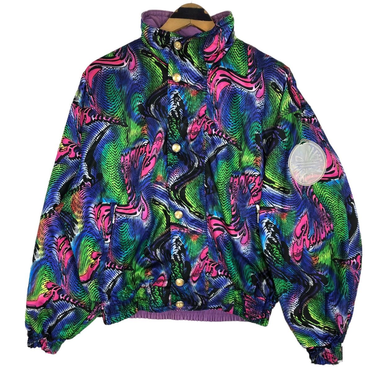 Adidas Vintage 80s Adidas Originals Reversible Nylon Light Jacket Size US L / EU 52-54 / 3 - 11 Thumbnail