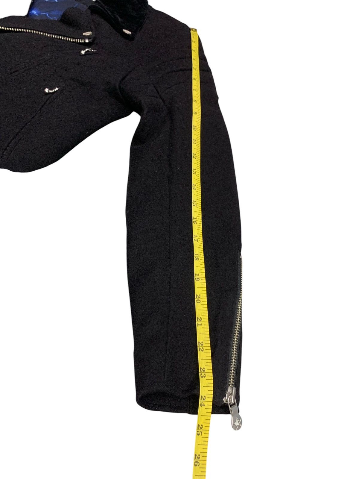 Japanese Brand × PHENOMENON Aw 2011 Phenomenon Thunder Double Collar Wool Jacket Size US M / EU 48-50 / 2 - 21 Thumbnail