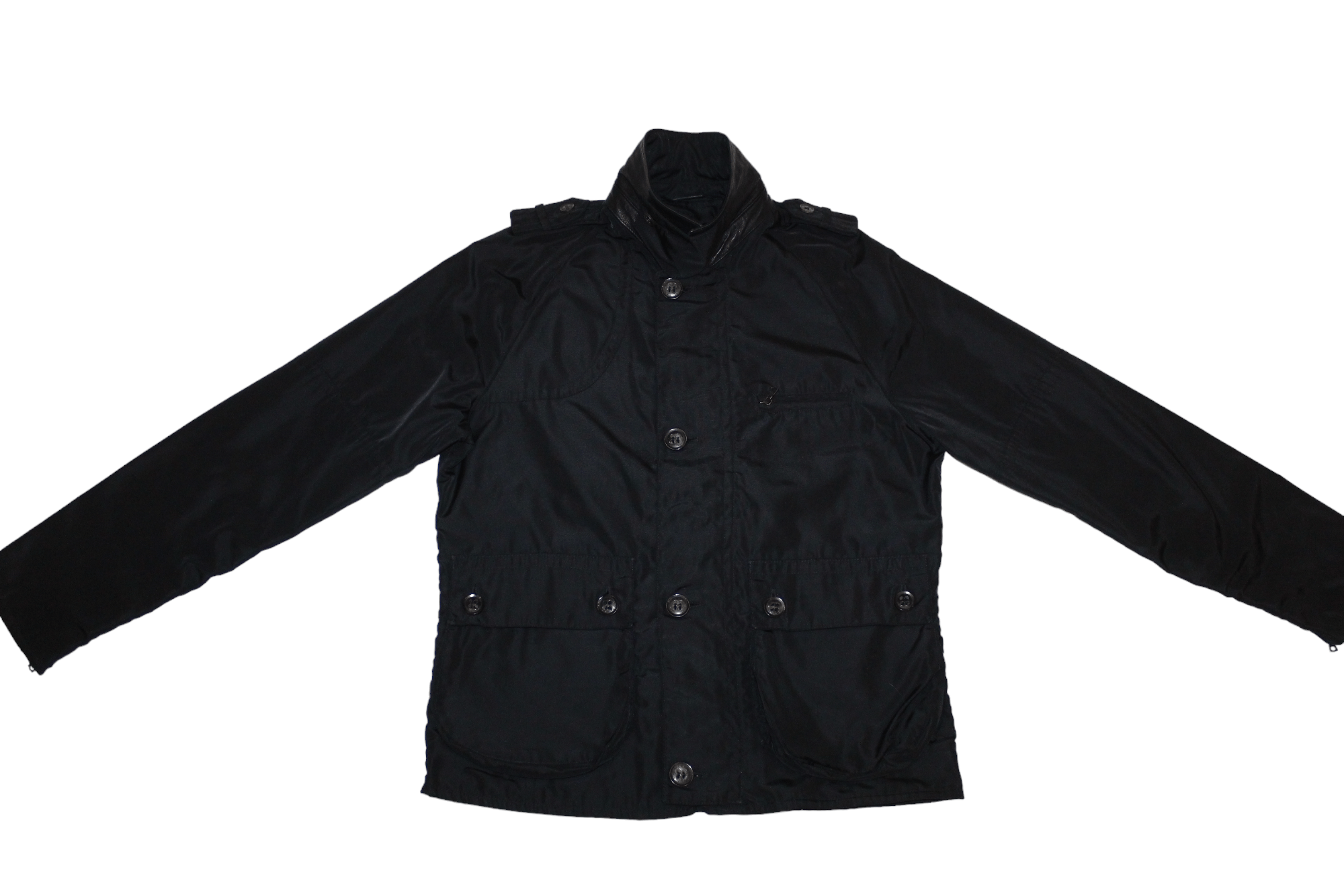 Cortigiani Cortigiani Luxury Casual Men's Classic Lined Field Jacket Size US L / EU 52-54 / 3 - 3 Thumbnail