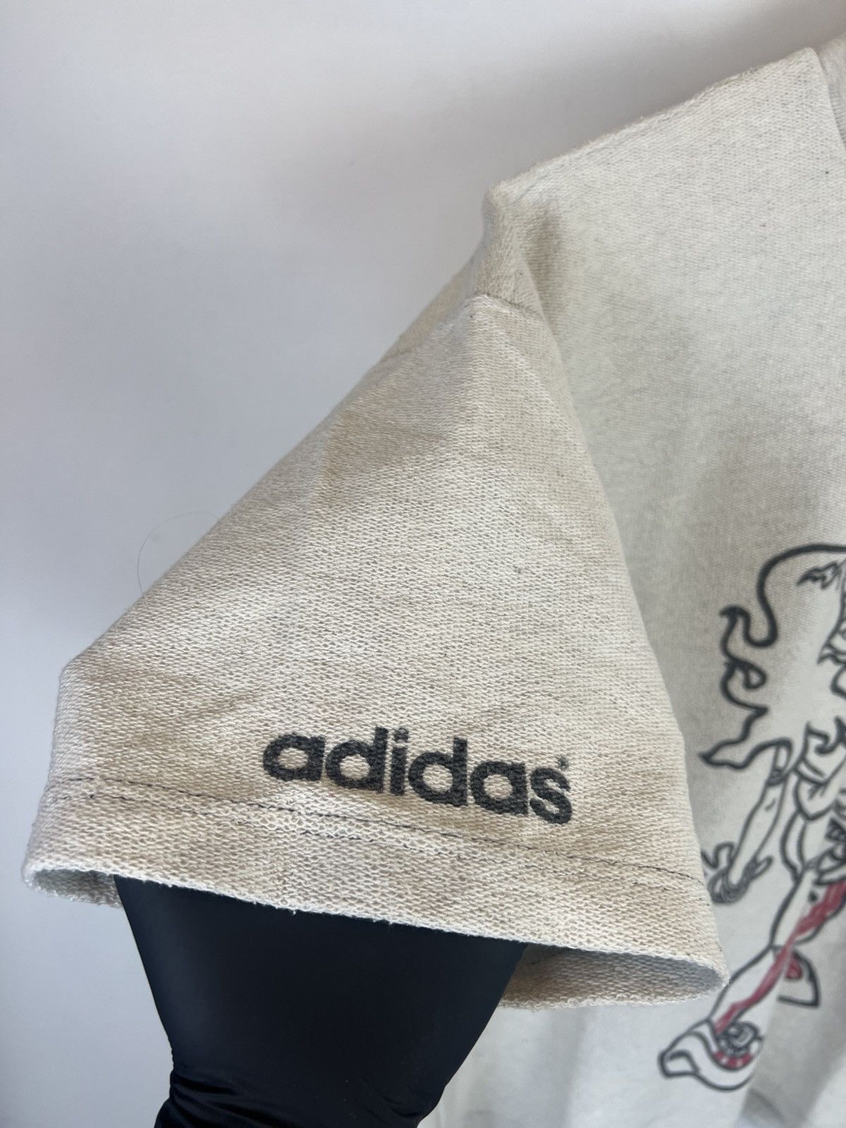 Adidas × Vintage Vintage Adidas Off Beat Rap T-Shirt Y2K Size US M / EU 48-50 / 2 - 10 Thumbnail